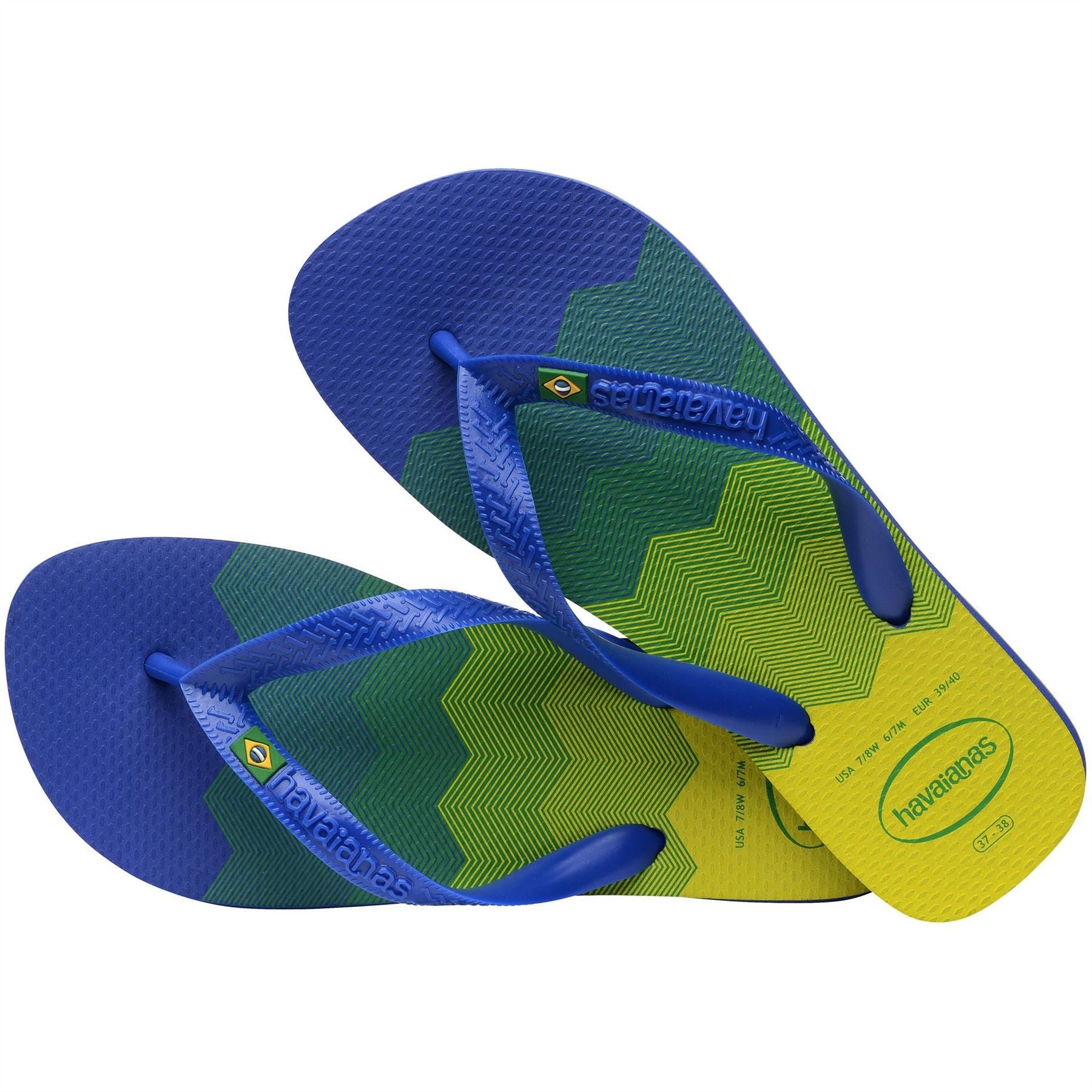 Havaianas Hav. Brasil Fresh Rose Gum 33 34 Flip Flops Womens