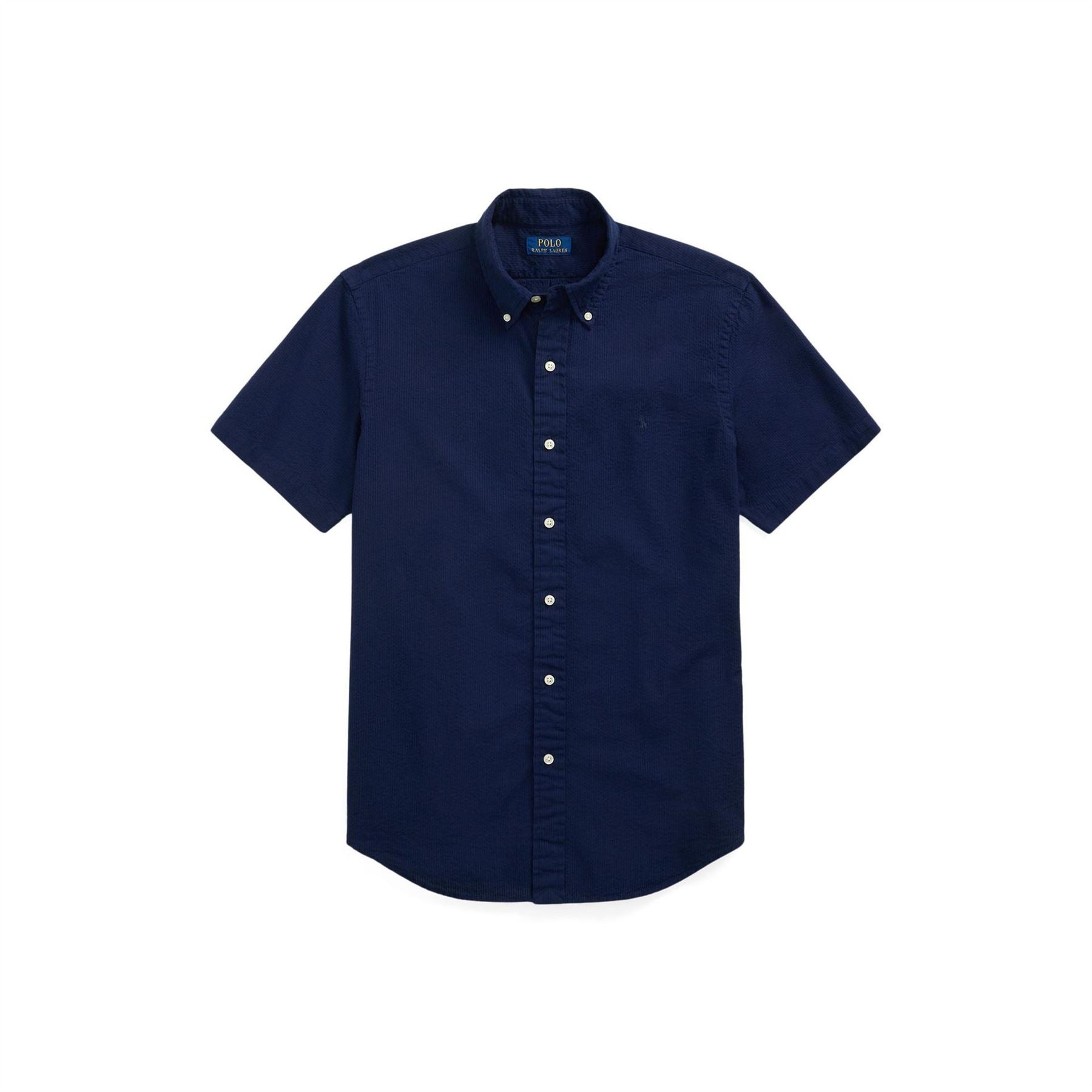 Polo Ralph Lauren Seersucker Regular Fit Button Down Collar Shirt
