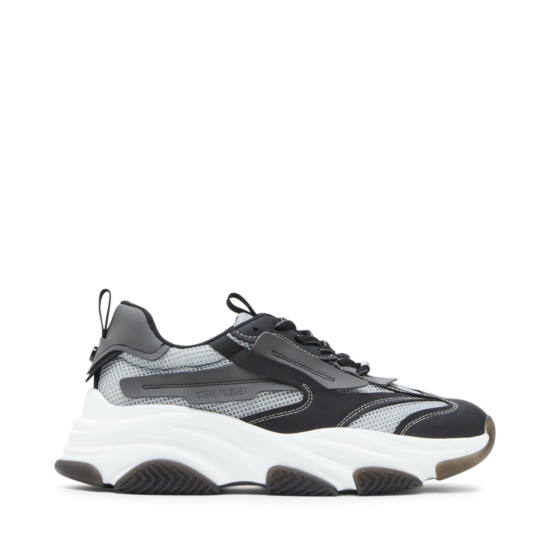 Steve Madden Posses Runner Lace Up Chunky Trainers
