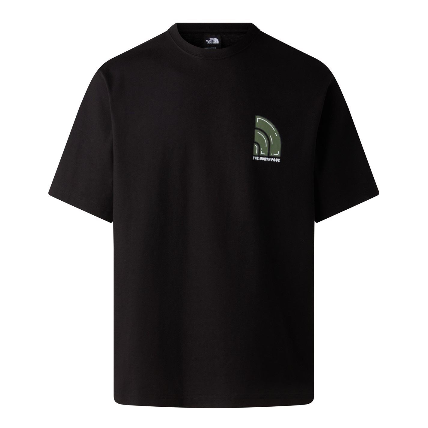 The North Face Mens Bubble Logo Relaxed Short Sleeve Tee