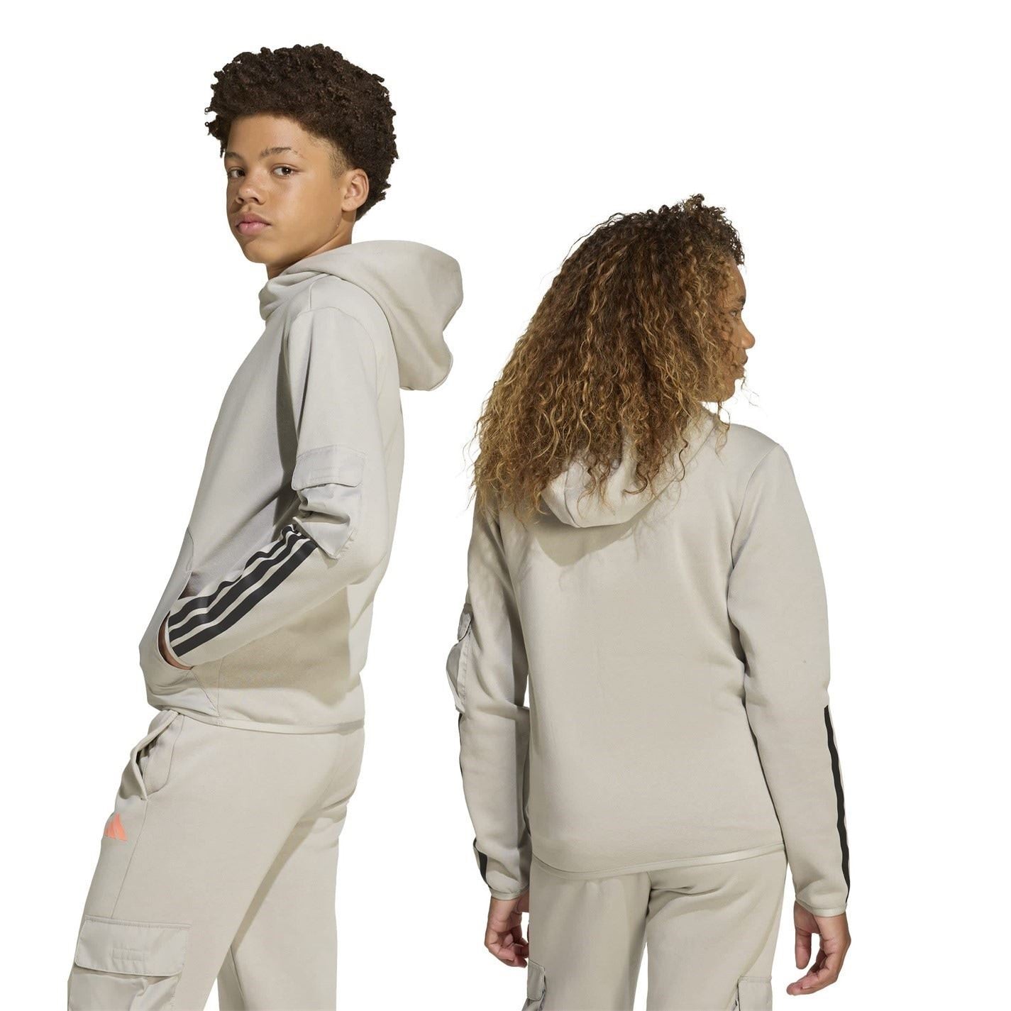 adidas Regular Fit Hooded Neck Sweatshirt
