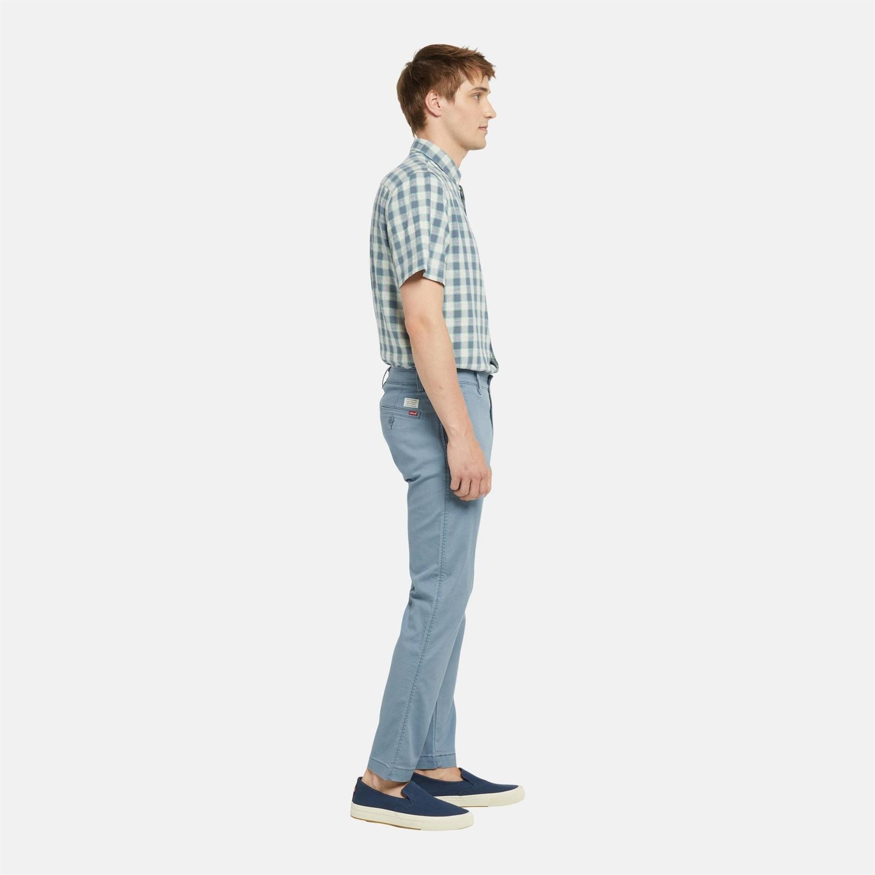 Levis Xx Solid Patterned Straight Chinos