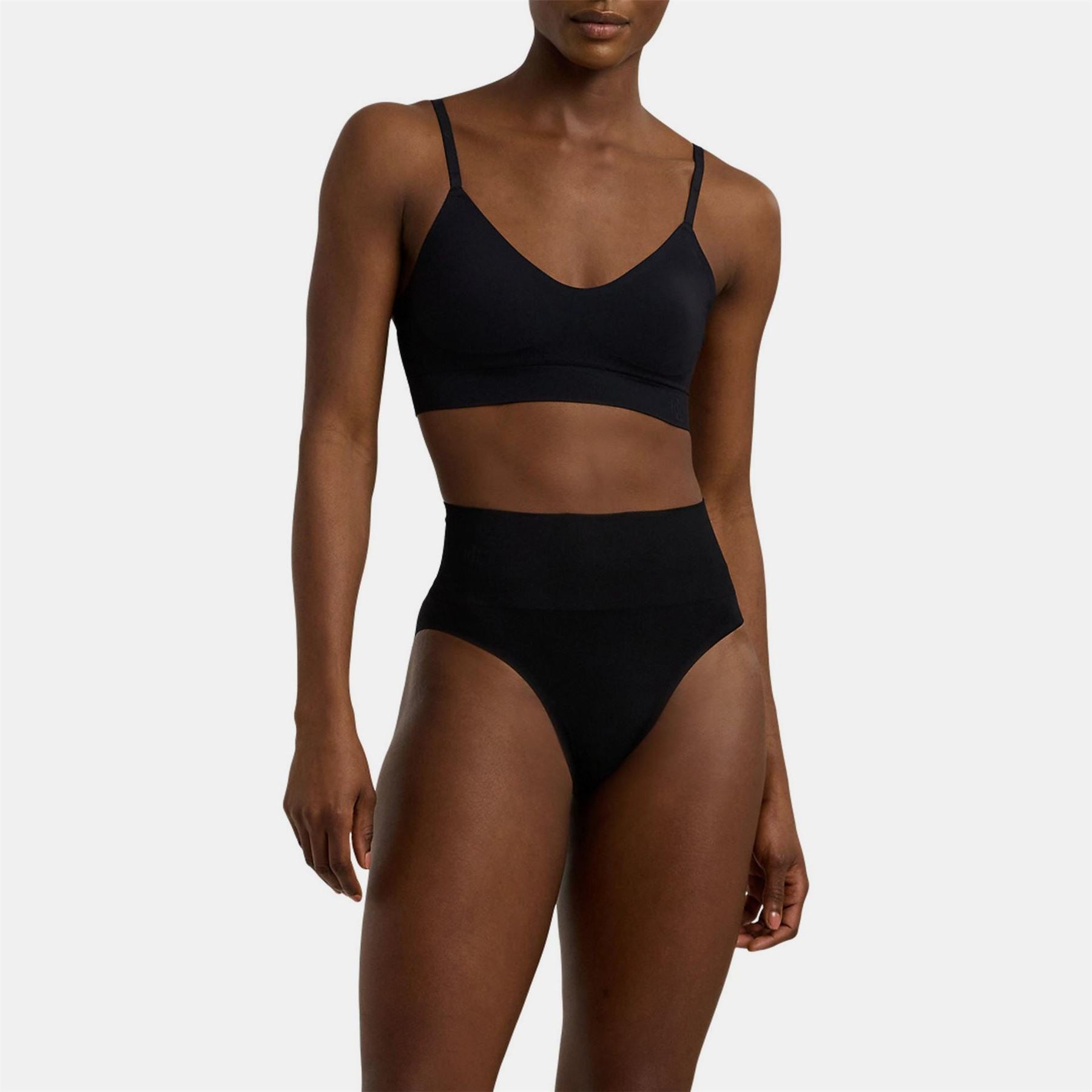 Lauren by Ralph Lauren Unlined Wire Free Seamless Scoop Bralette