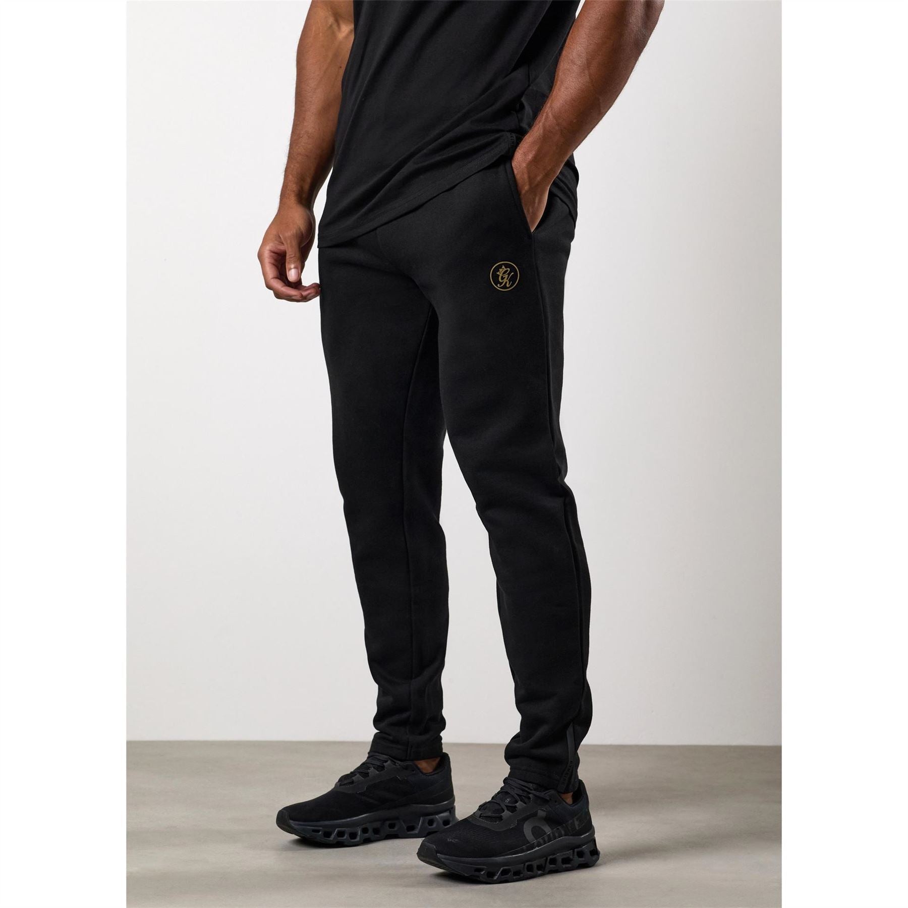 Gym King Pro Open Hem Cotton Fleece Joggers