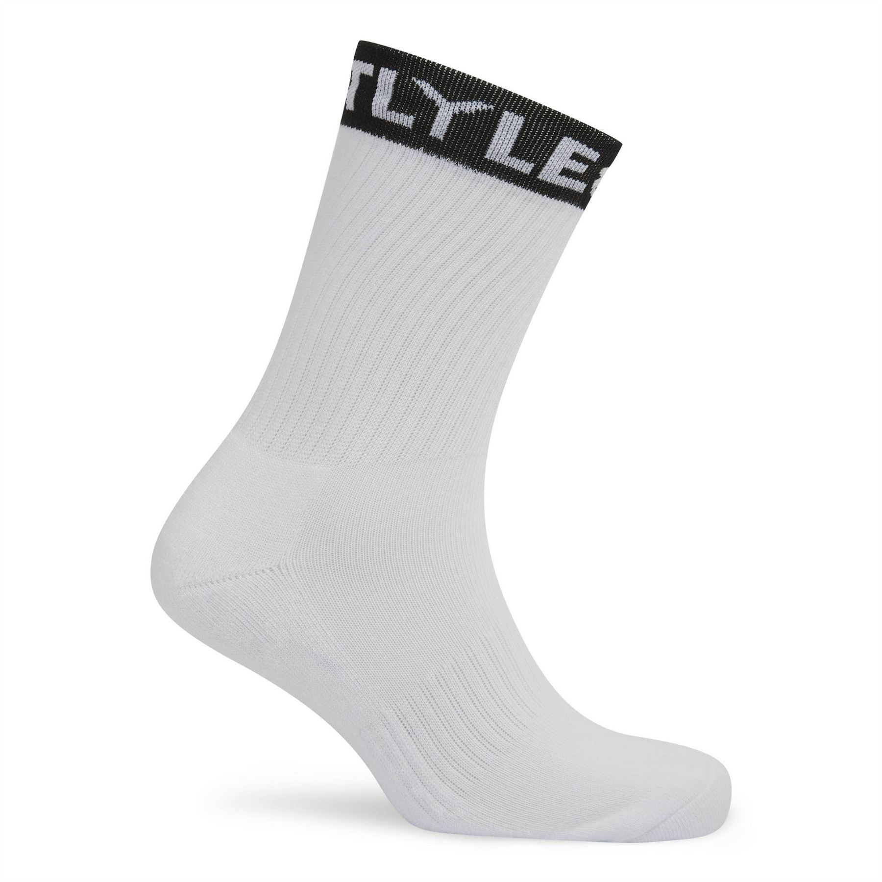 Lyle and Scott 3 Pack Lettering Crew Socks