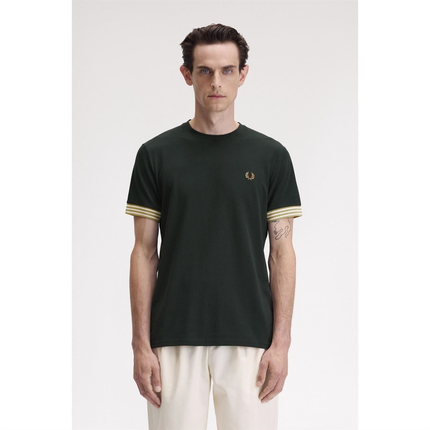 Fred Perry Cuff T-Shirt