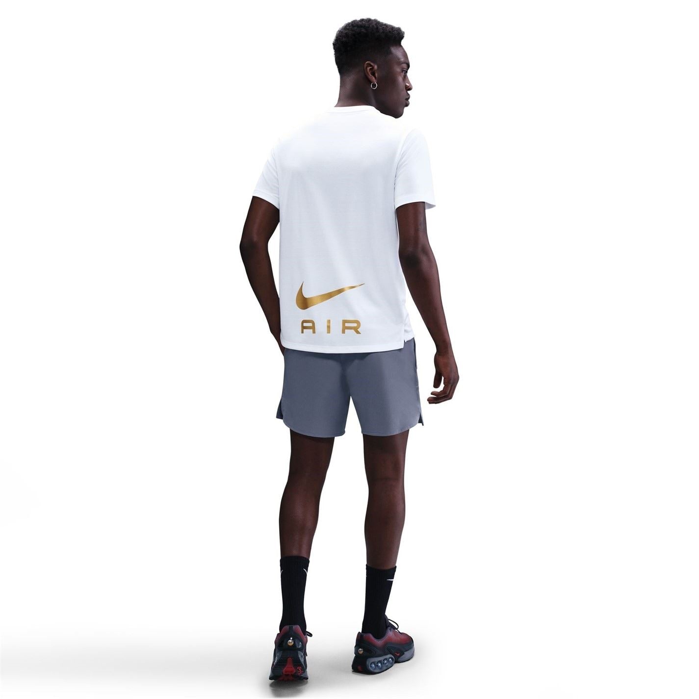 Nike Air Run Athletic Regular Fit T-Shirt