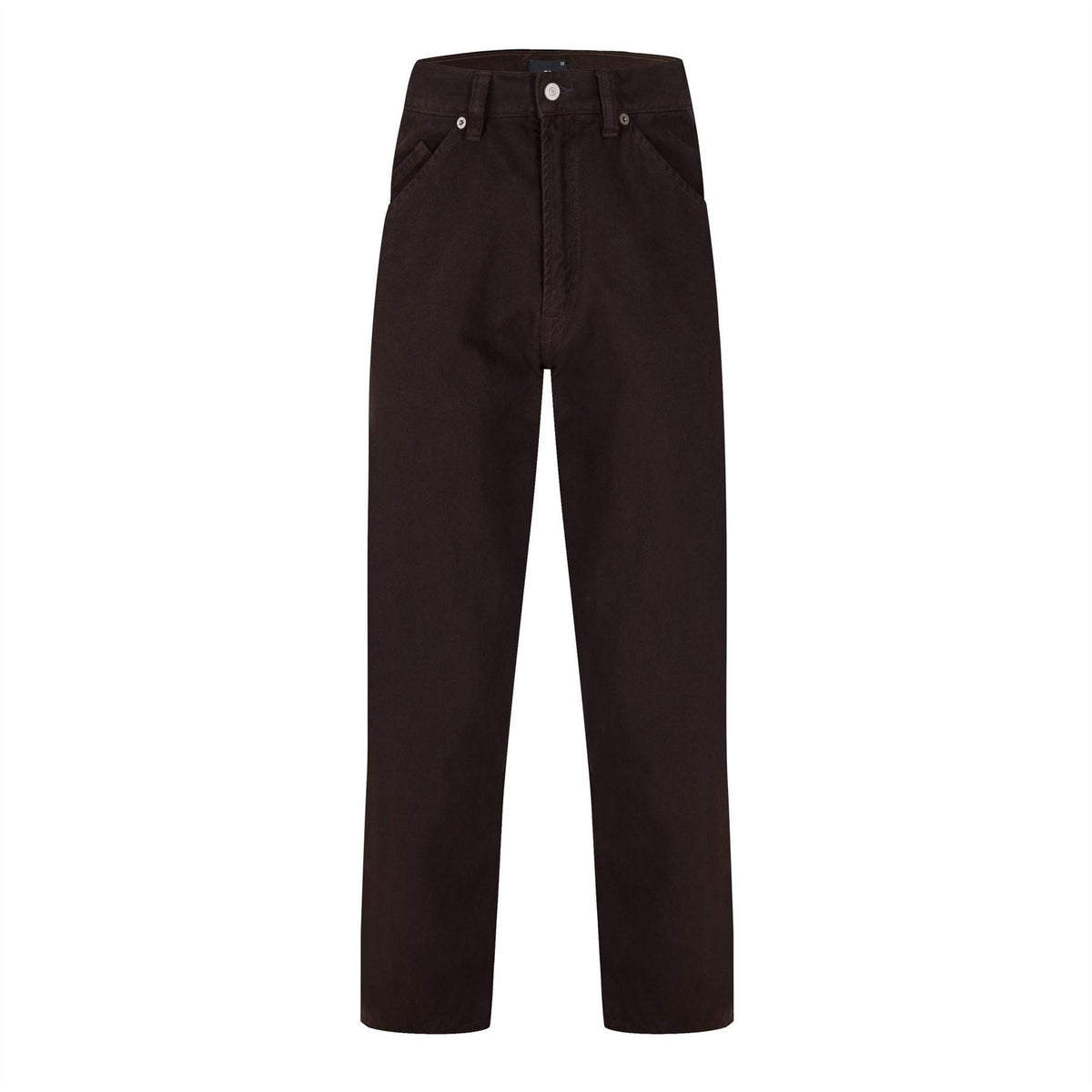 PS Paul Smith Cotton Relaxed Fit Wide Leg Jeans