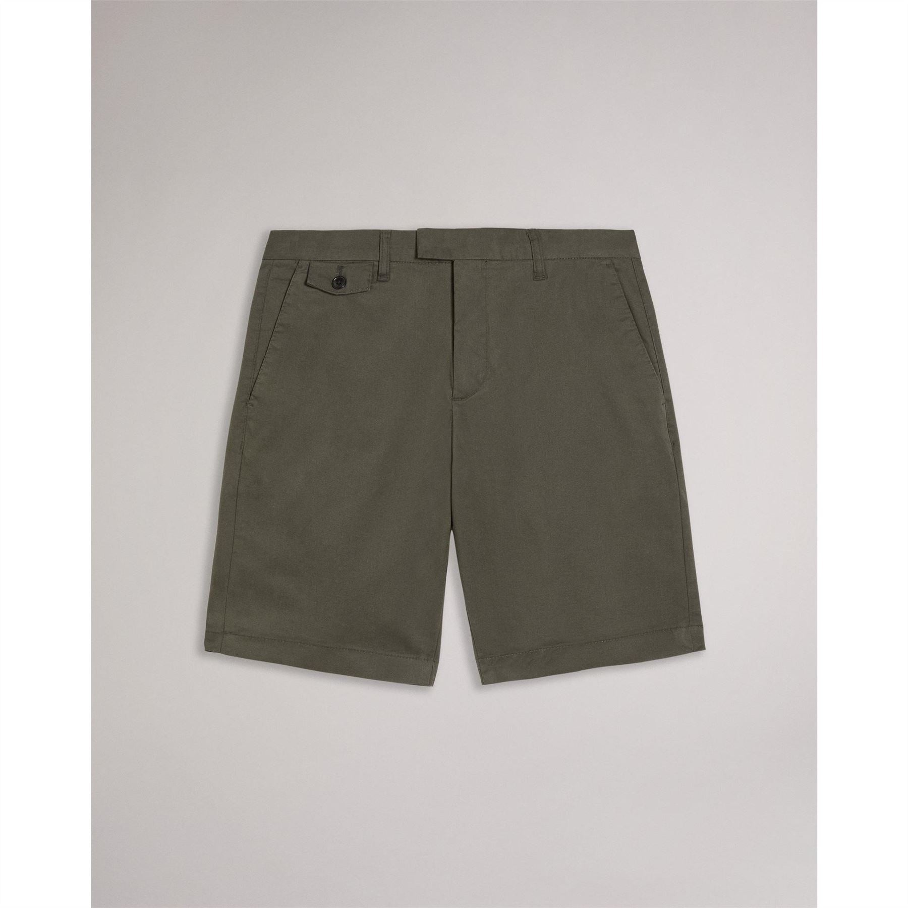 Ted Baker Solid Patterned Chino Shorts