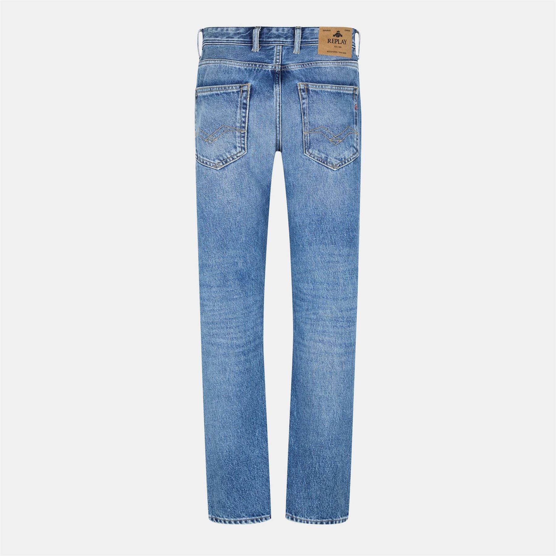 Replay Five Pocket Design Regular Fit Jeans