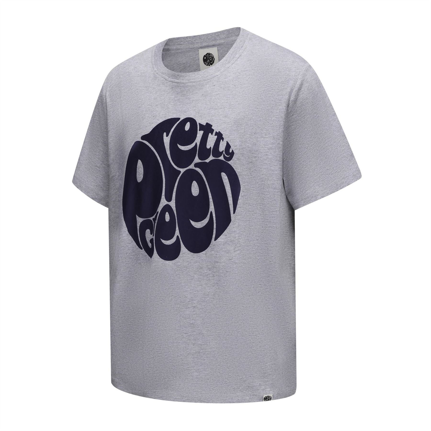Pretty Green Mens Green Large Logo Tee