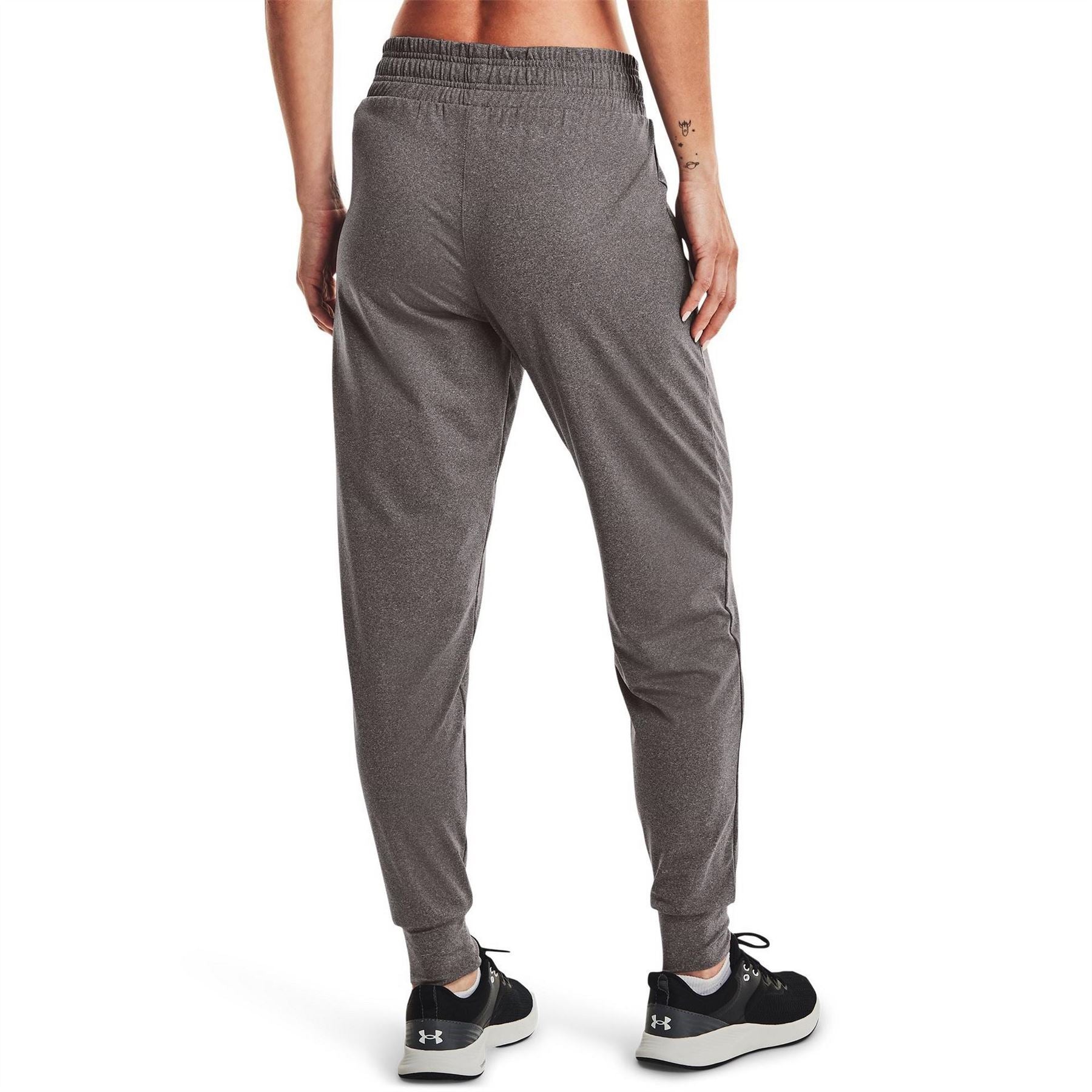 Under Armour Solid Patterned Joggers with Elastic Cuff
