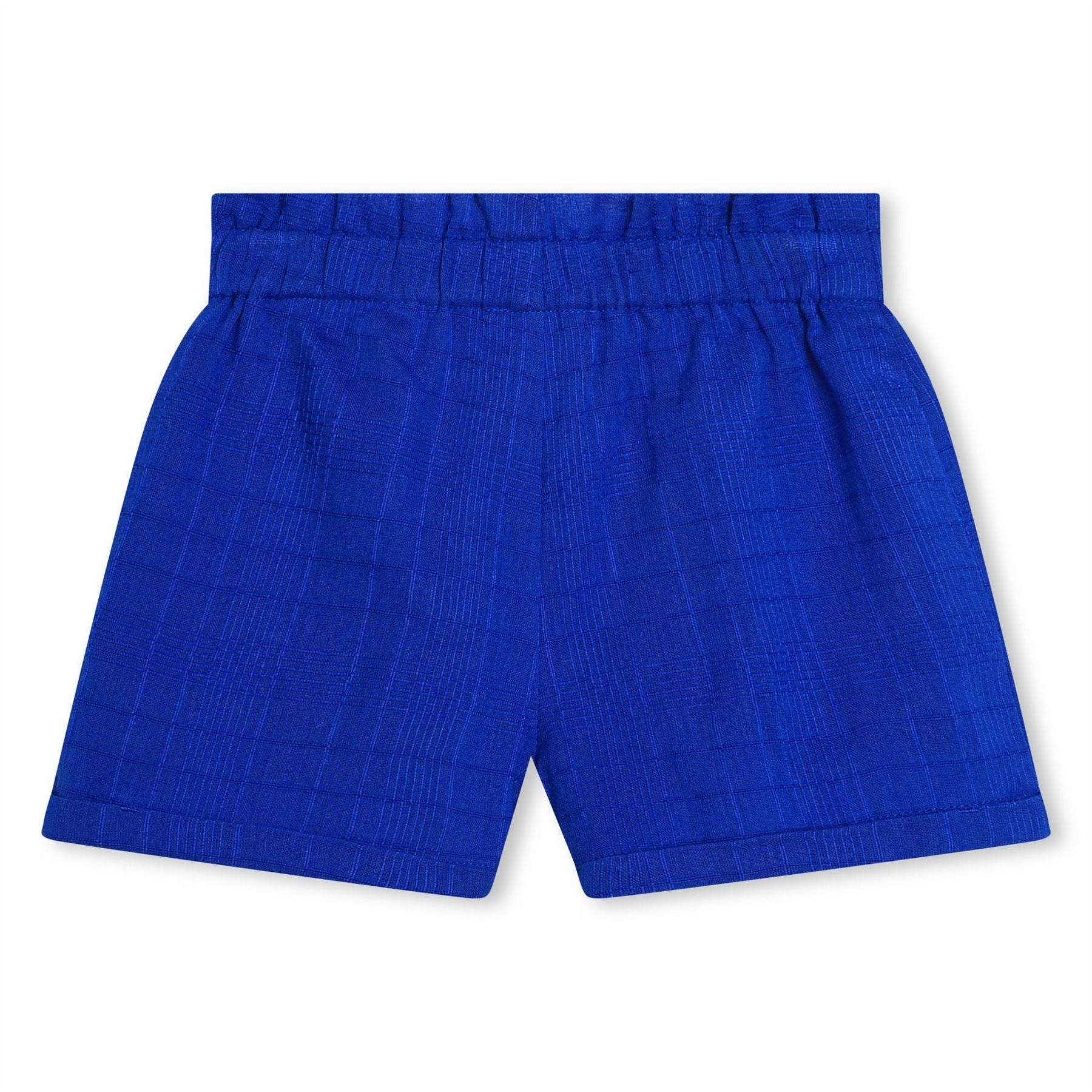 Carrement Beau Solid Bermuda Shorts with Clean Hem