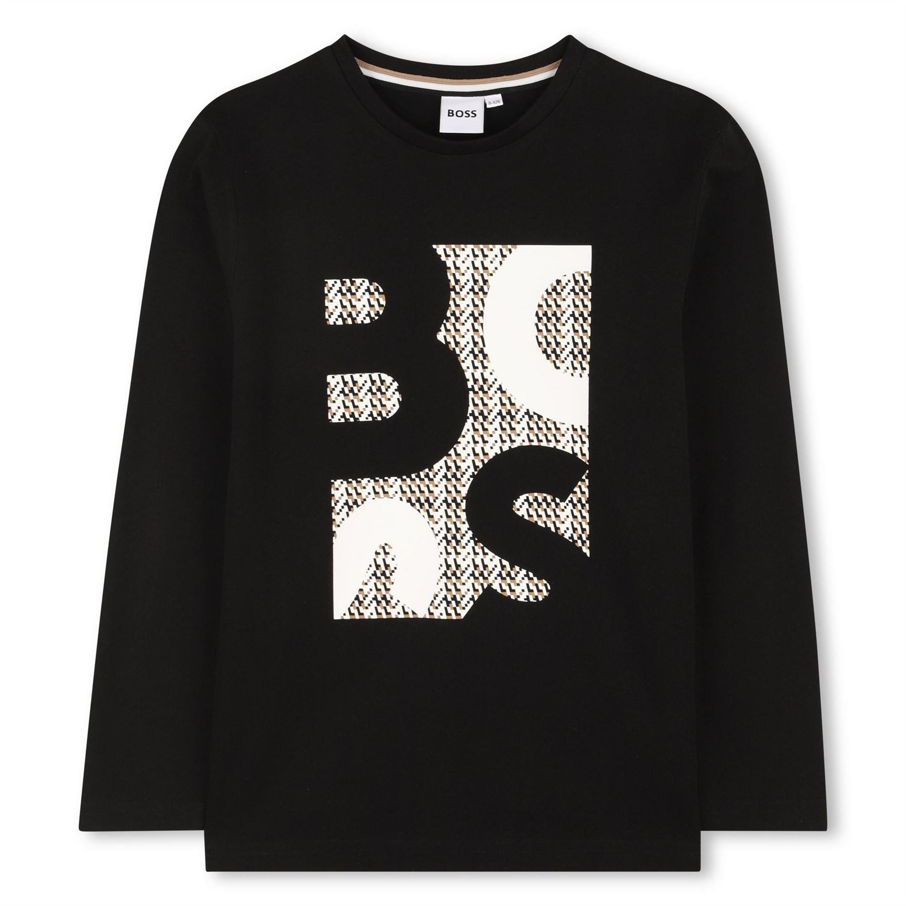 Boss Long Sleeve Graphic T-Shirt