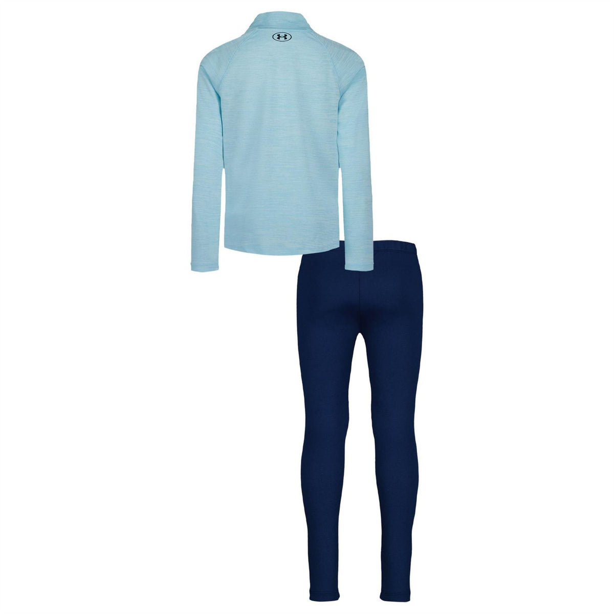 Under Armour Quarter Zip Neck Long Sleeve Sweater Top Pant Set