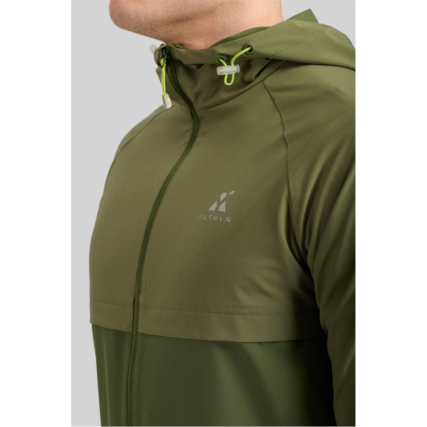 ALTRYN Wooderson V2 Water Resistant Reflective Hooded Long Sleeve Softshell Jacket