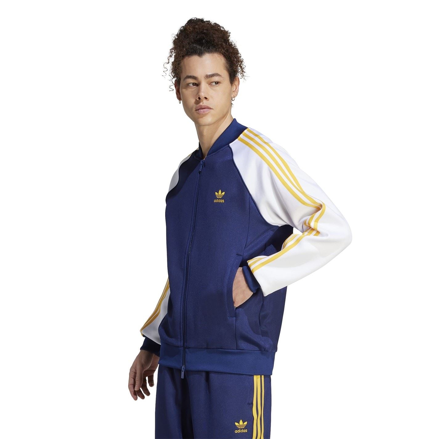 adidas Originals CL SST Athletic Rib Crew Neck Top