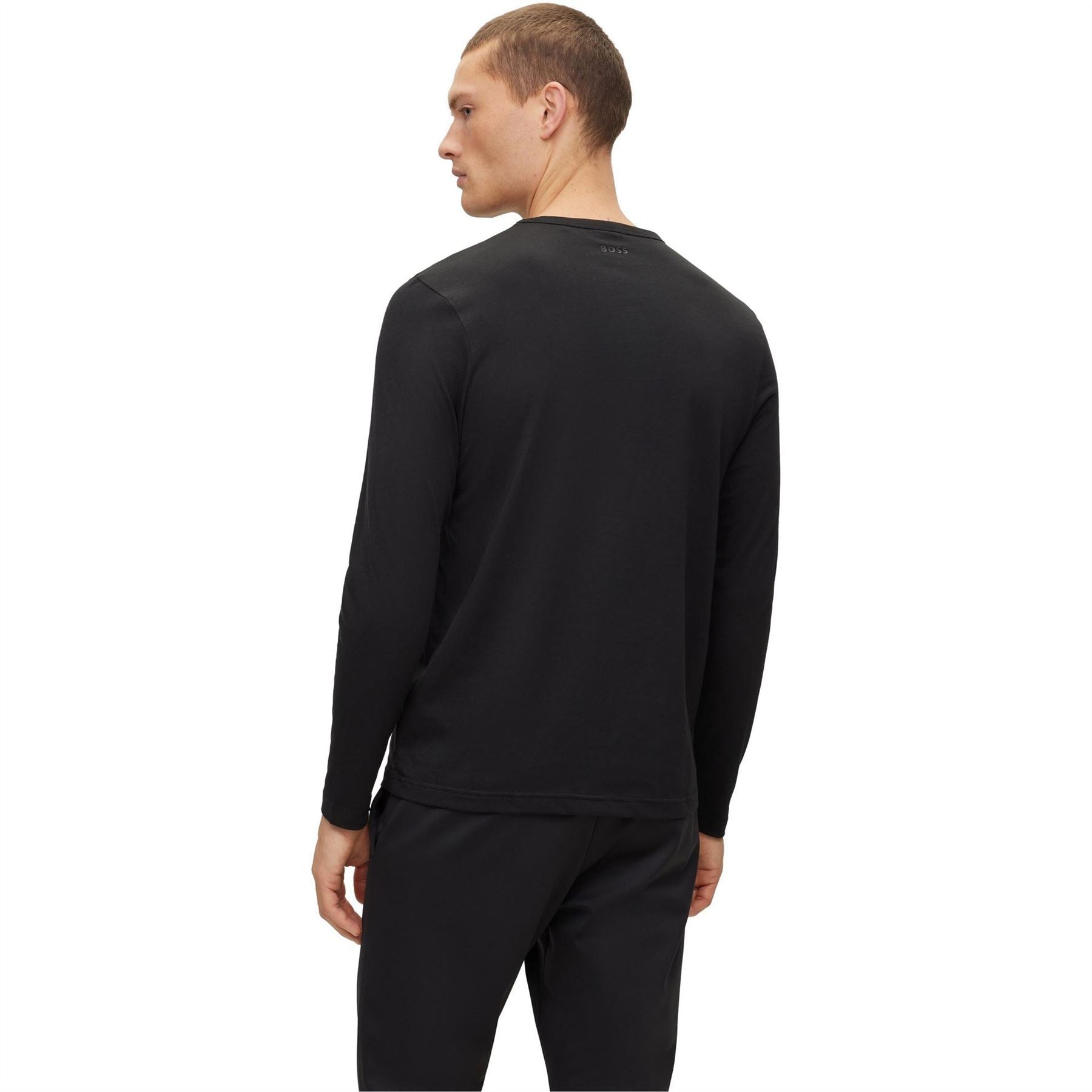 Boss Crew Neck Long Sleeve Regular Fit T-Shirt