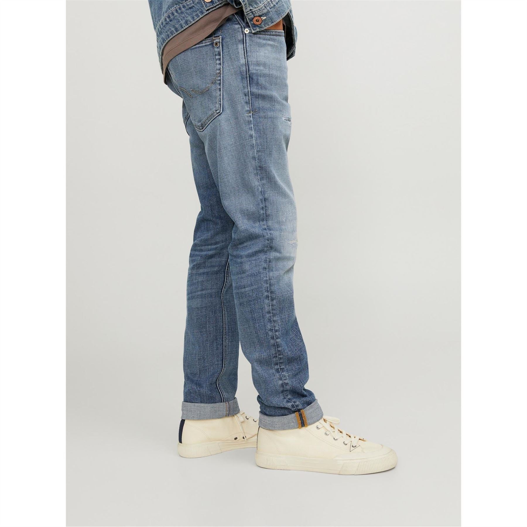 Jack and Jones Regular Fit Bengaline Pocket Jeans