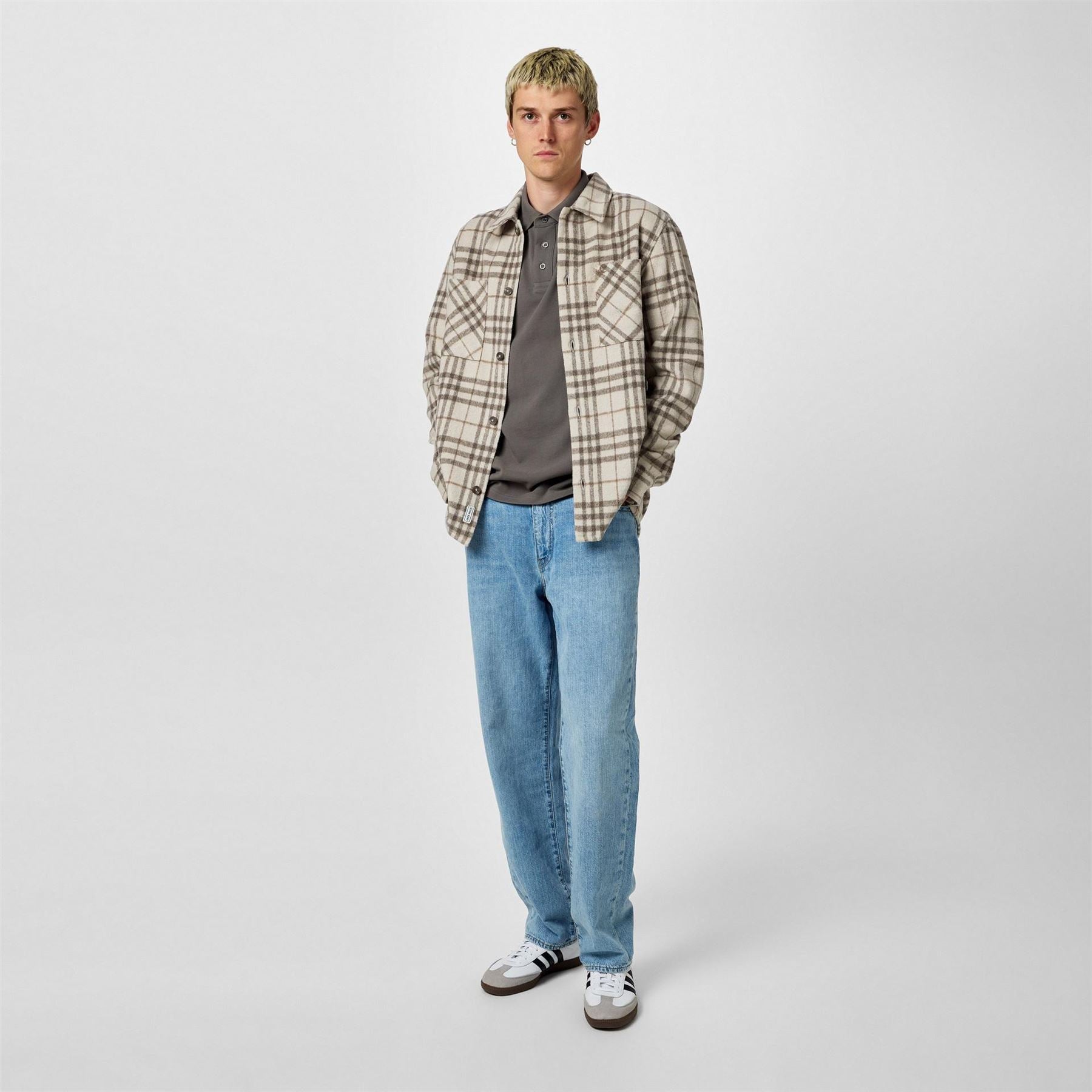 Jack Wills Jw Check Long Sleeve Patterned Shirt