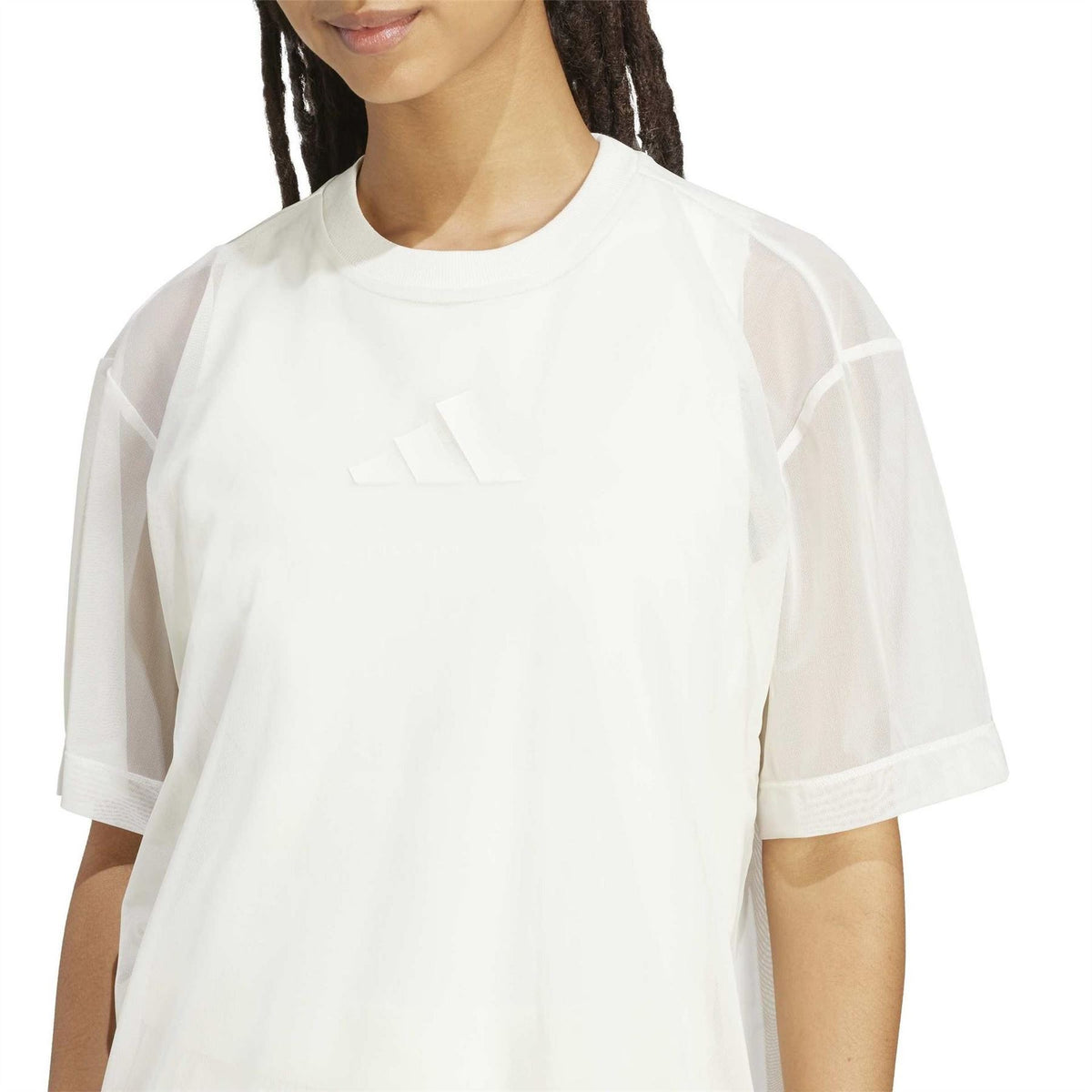 adidas Bold Logo Crew Neck Short Sleeve Competition T-Shirt