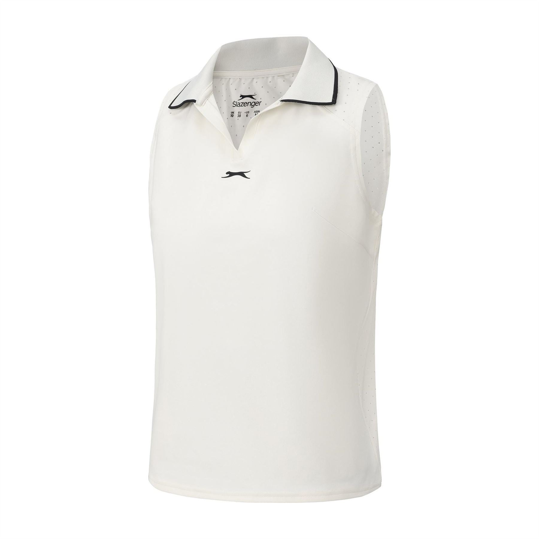Slazenger Sleeveless Polo Neck Performance Vest