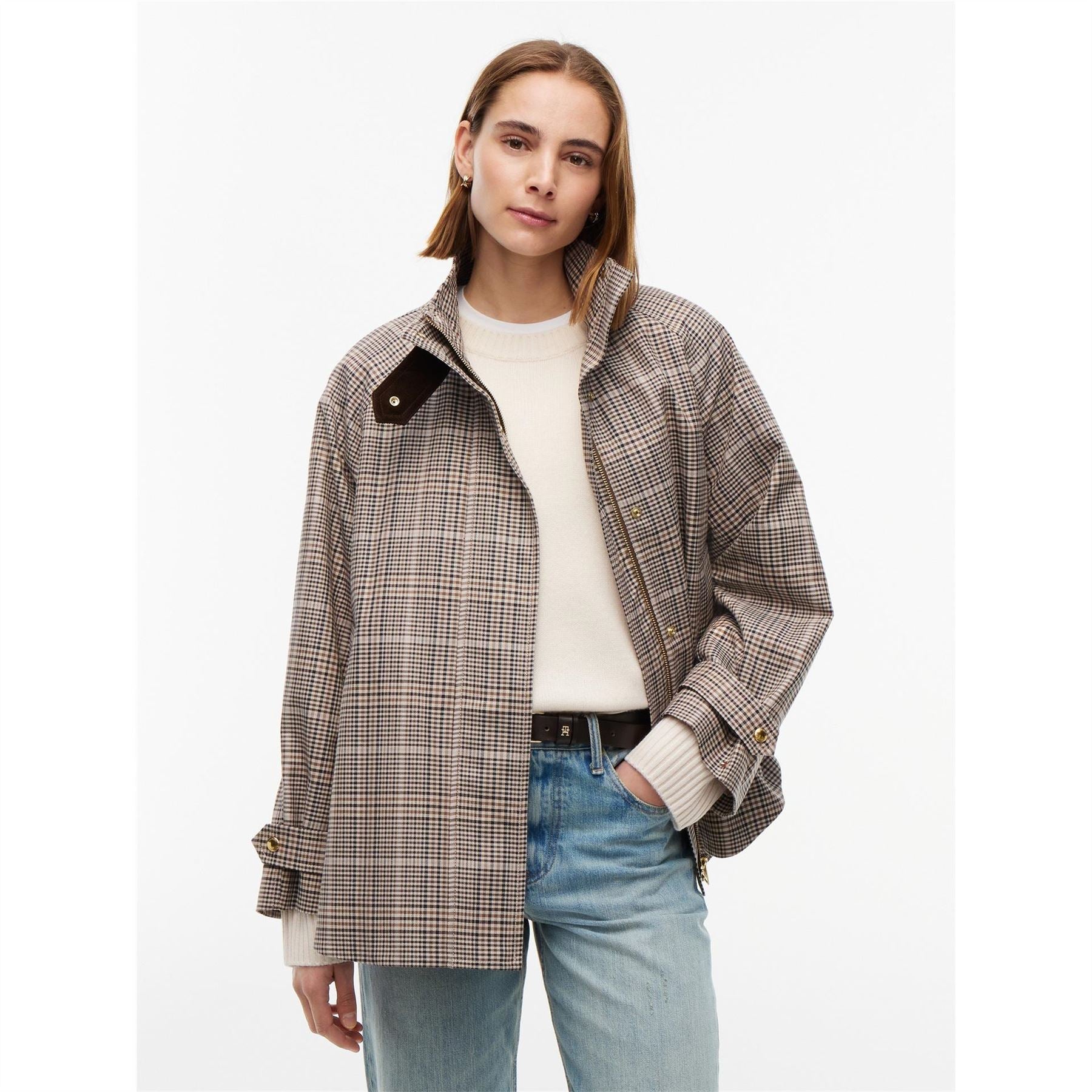 Tommy Hilfiger Cctn Cape Jacket Ld64