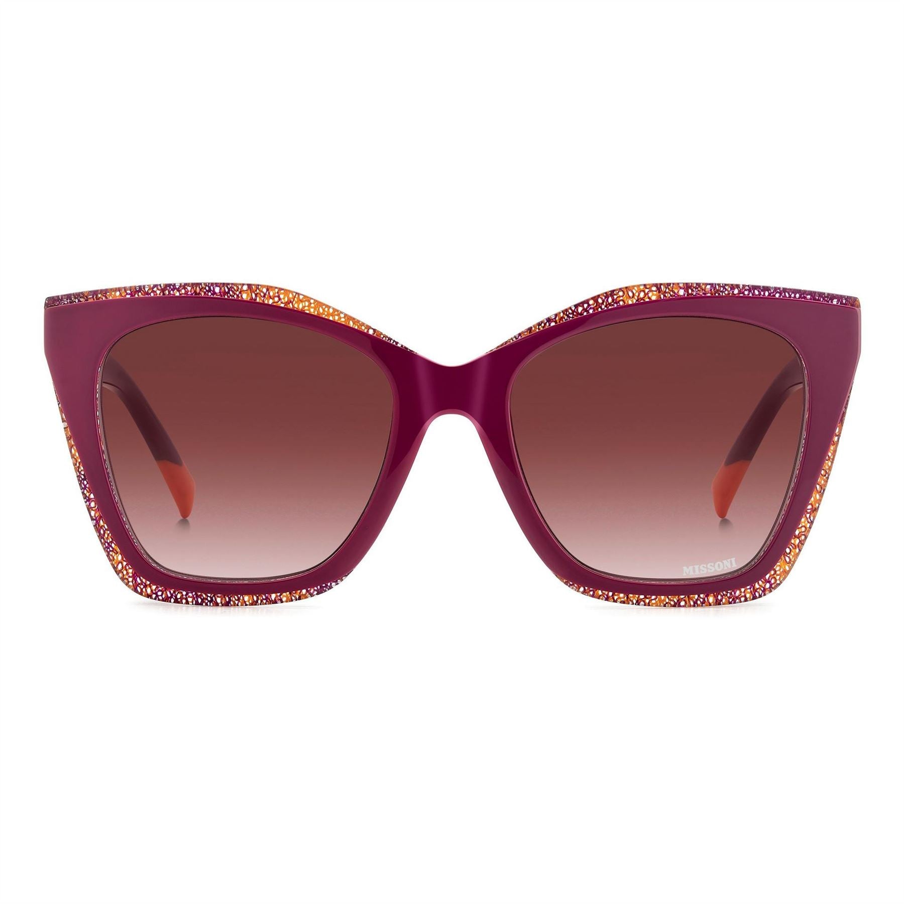 Missoni Rectangular Round Sunglasses