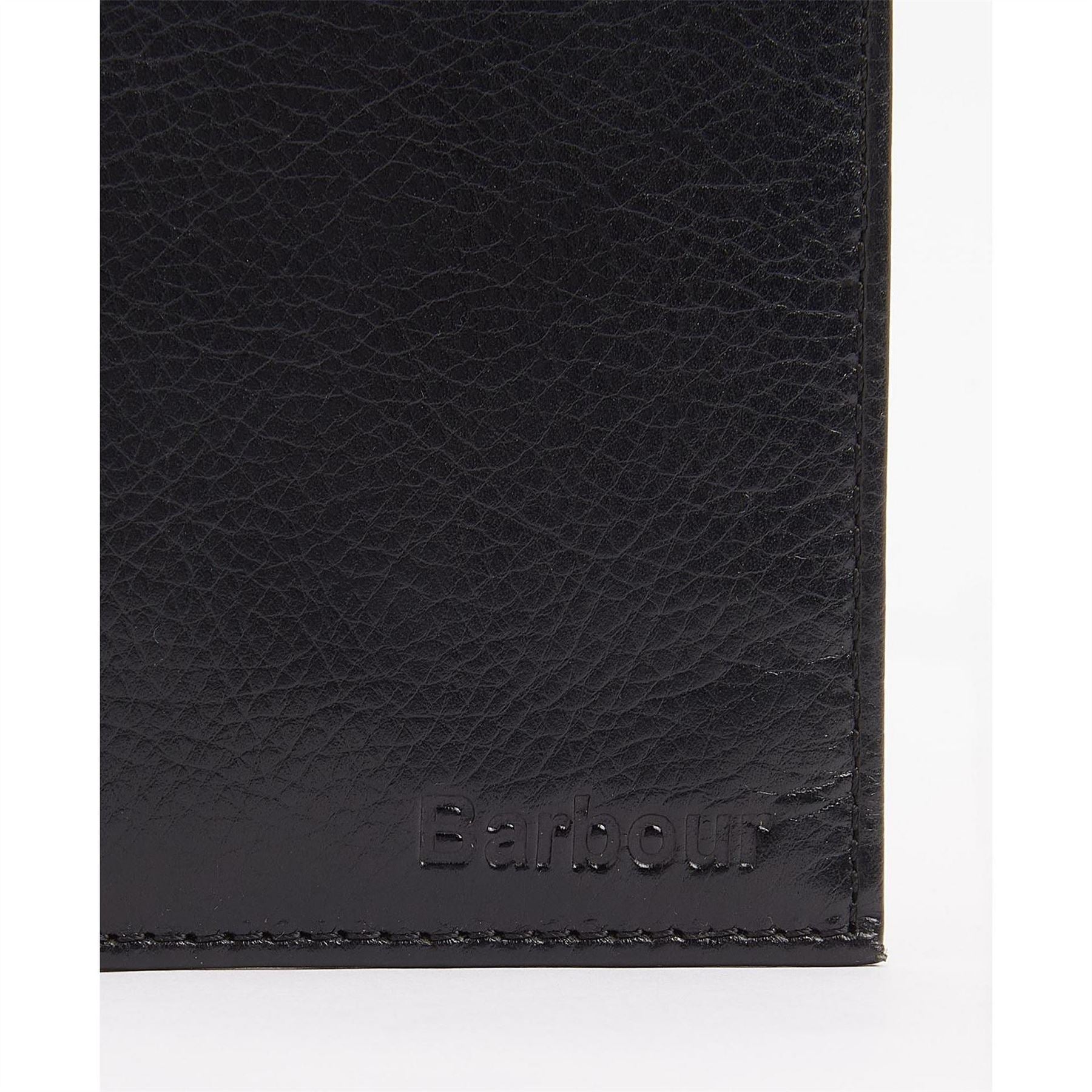 Barbour Small Billfold Leather Wallet