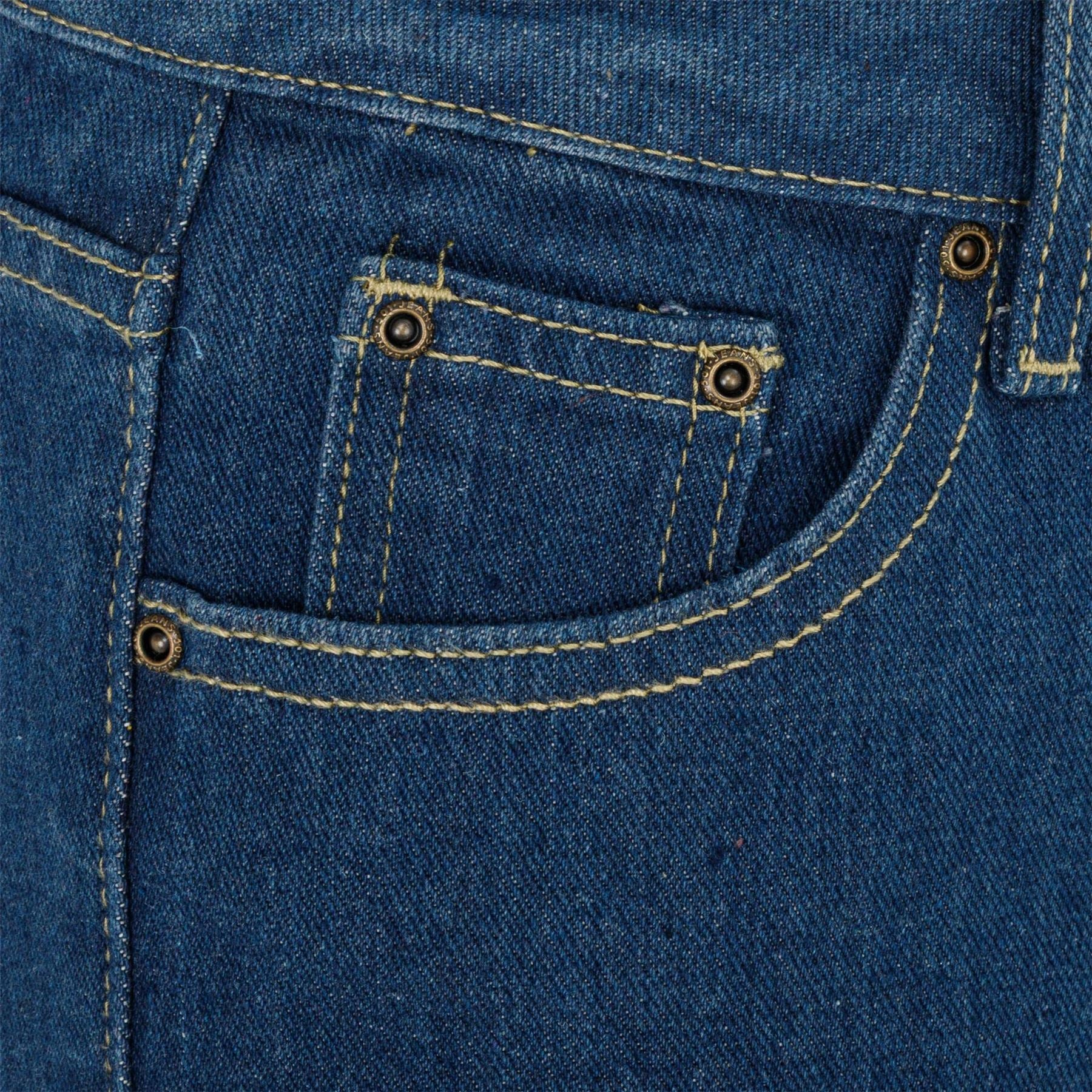 Firetrap Cotton Mid Rise Straight Leg Jeans