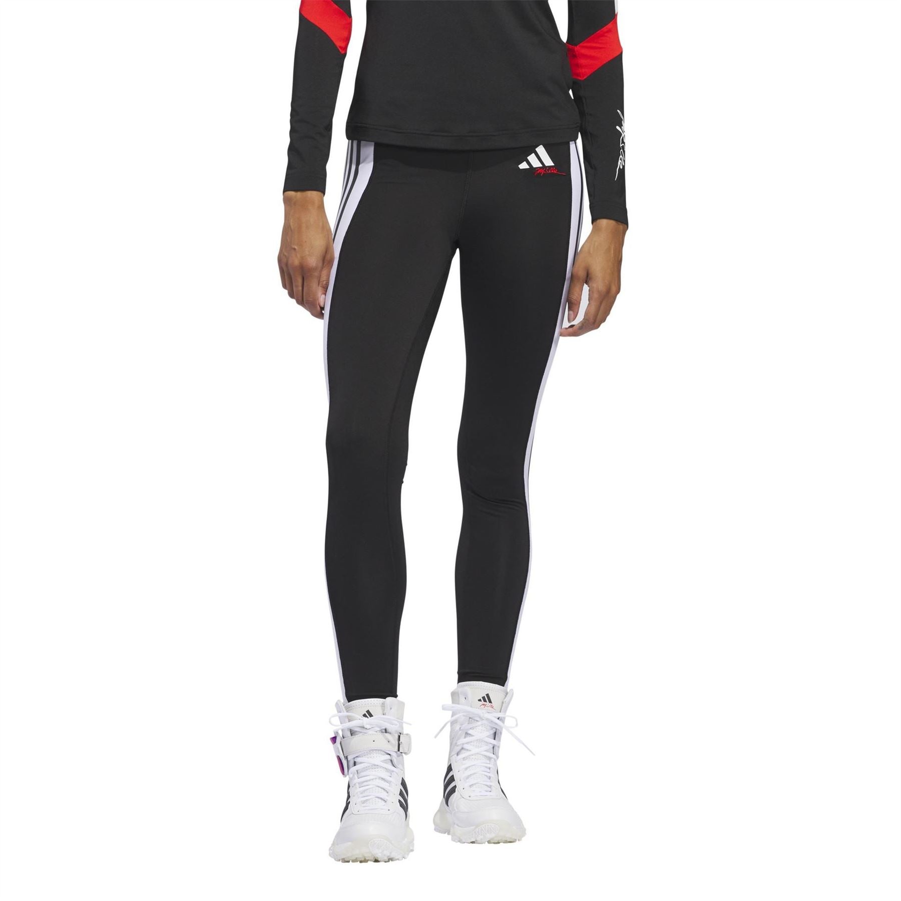 adidas Signature Print Three Stripes Leggings