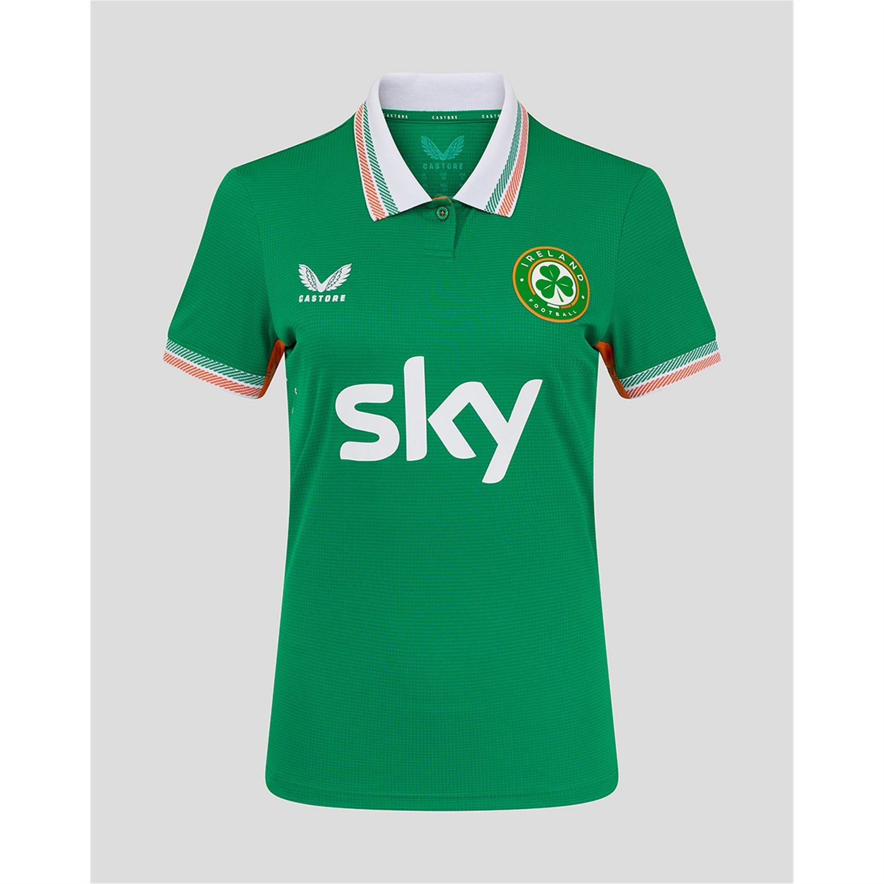 Castore Ireland Home Jersey  2025 2026 Junior Girls Football Shirt