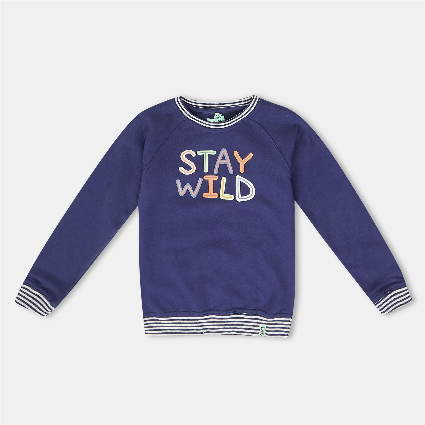 Lilly and Sid Stay Wild Crew Sweatshirt