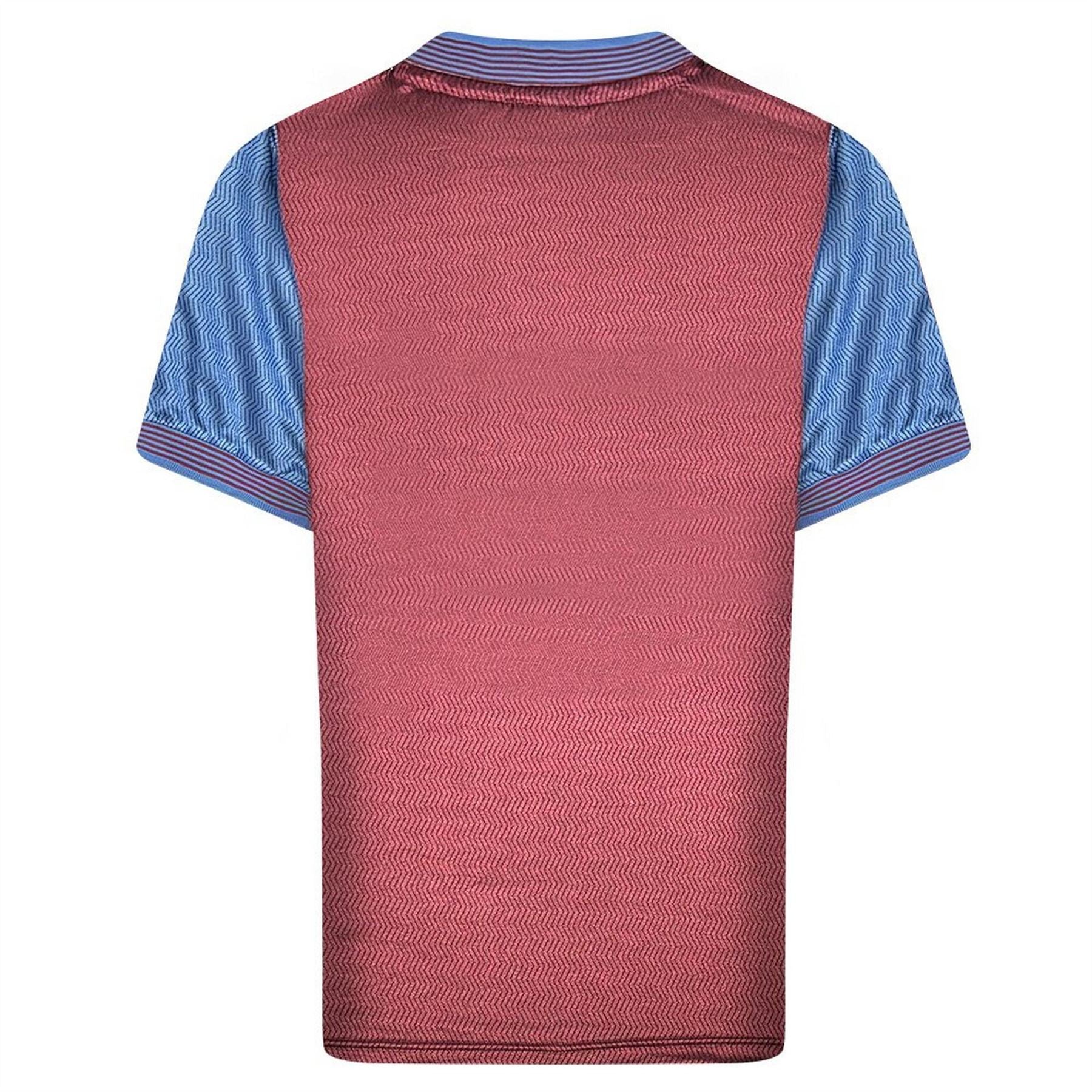 Score Draw Villa Retro 98 V-Neck Short Sleeve Jersey Shirt
