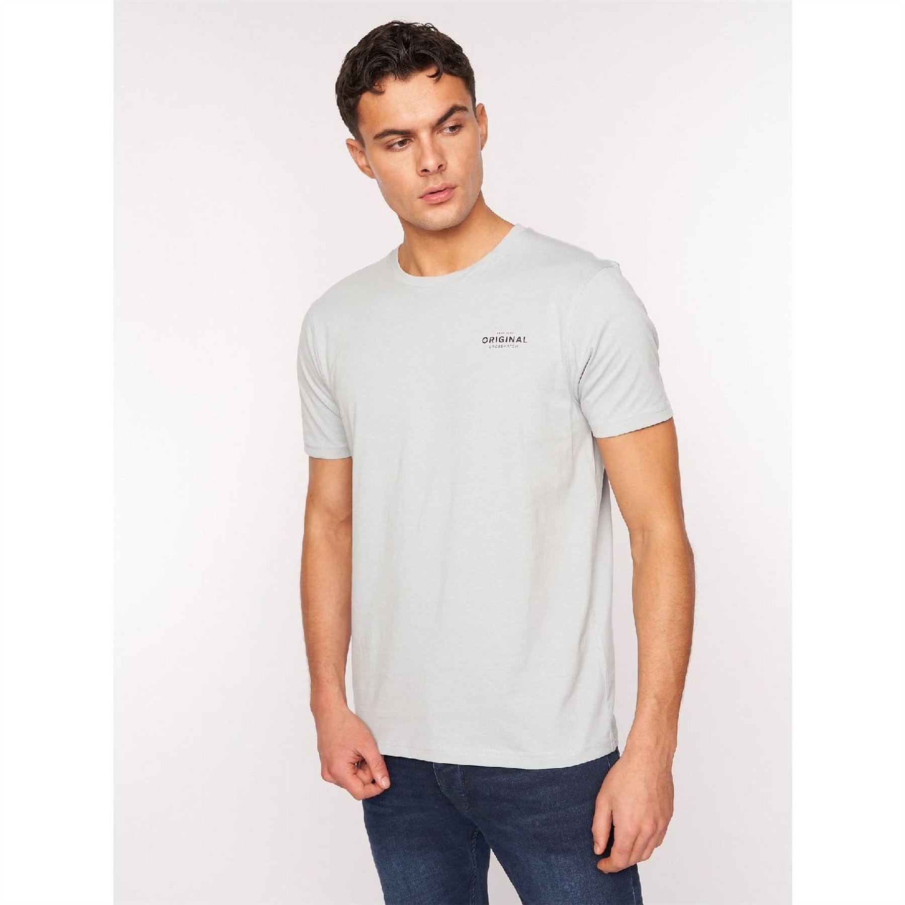 Crosshatch Pack Of Bailtee Print T-Shirts