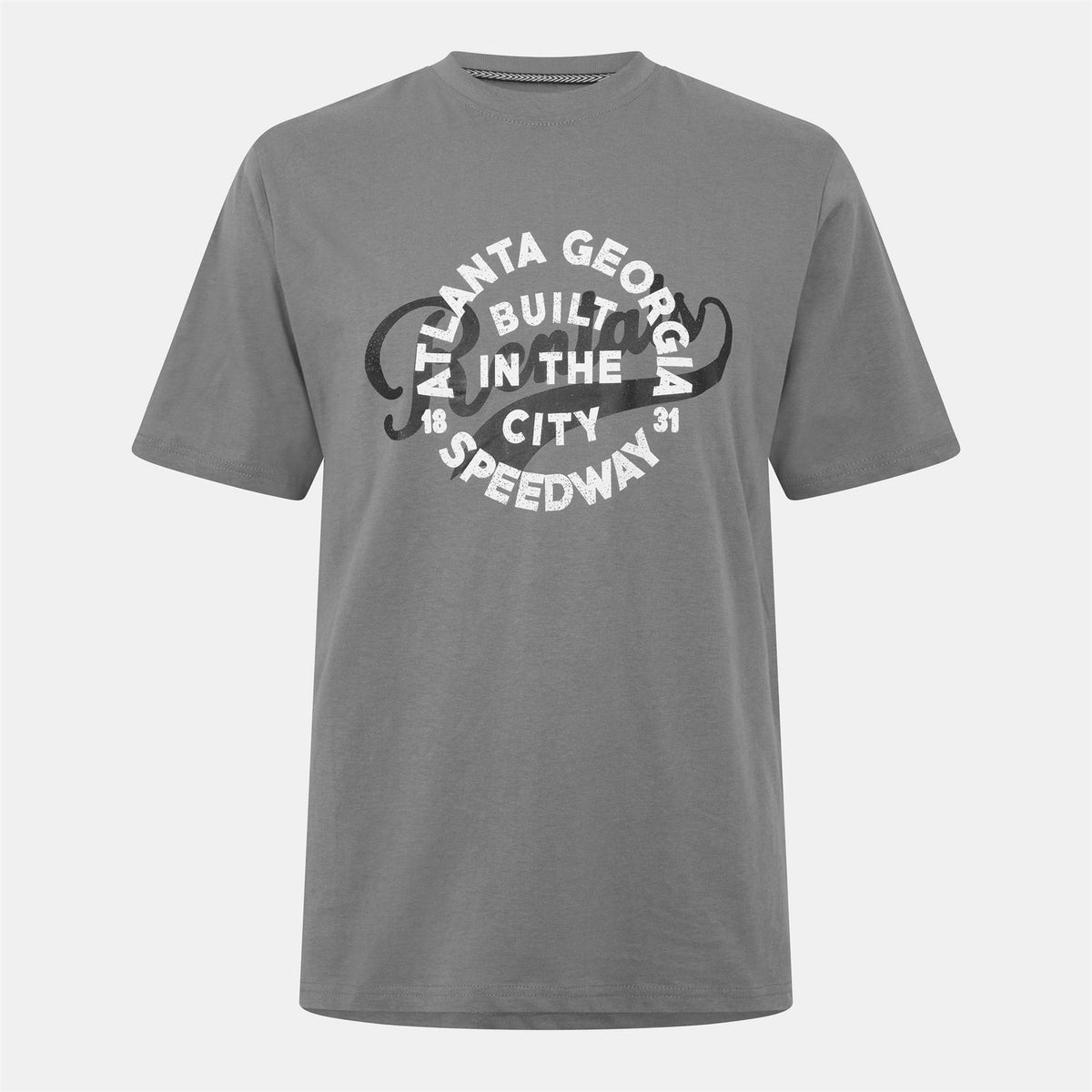 Threadbare Angeloni Regular Fit Lettering T-Shirt