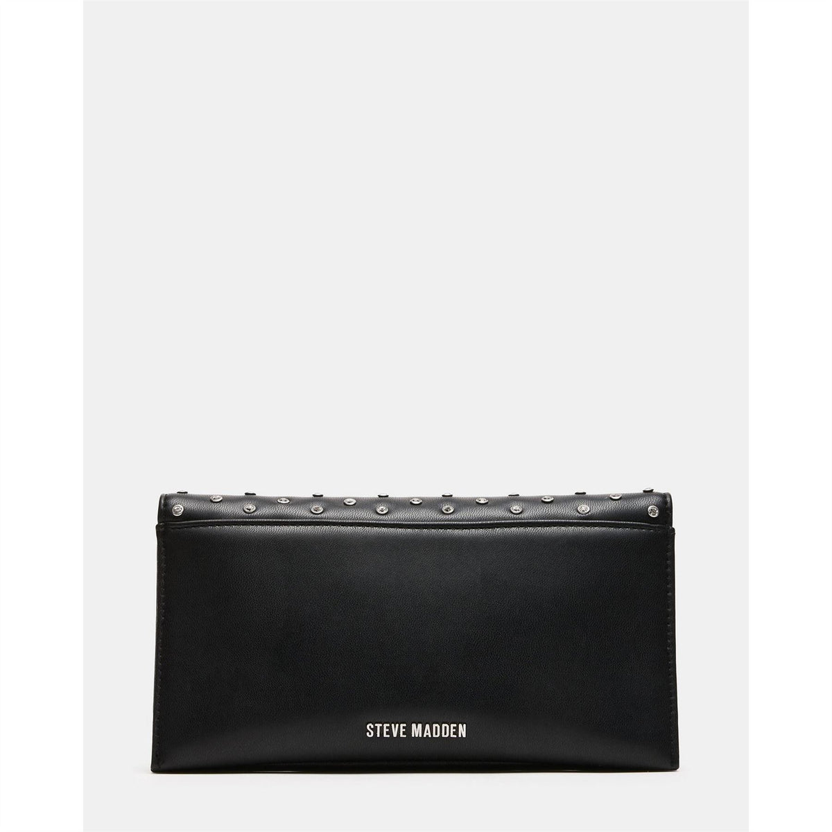 Steve Madden Novelty Patterned Rectangle Clutch with Chain