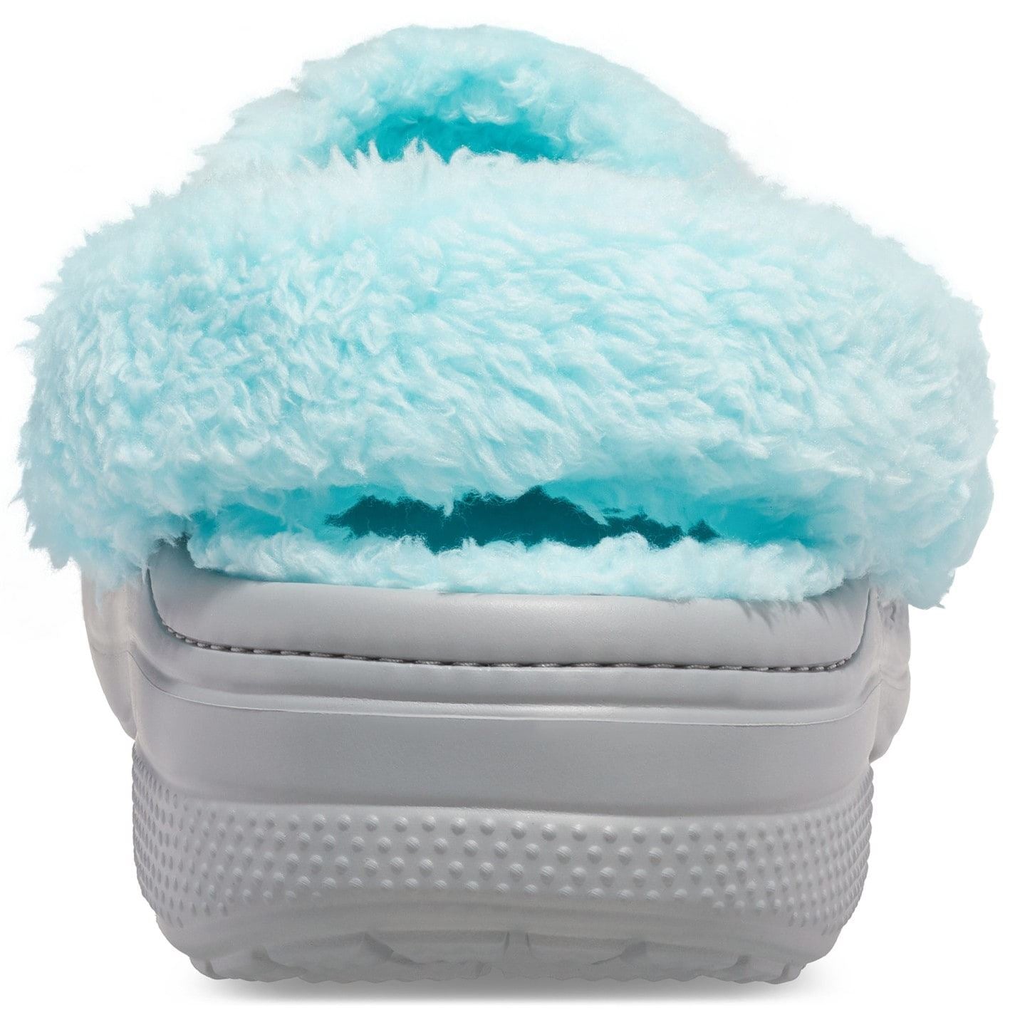 Crocs Womens Baya Lined Fuzz Strap Clog