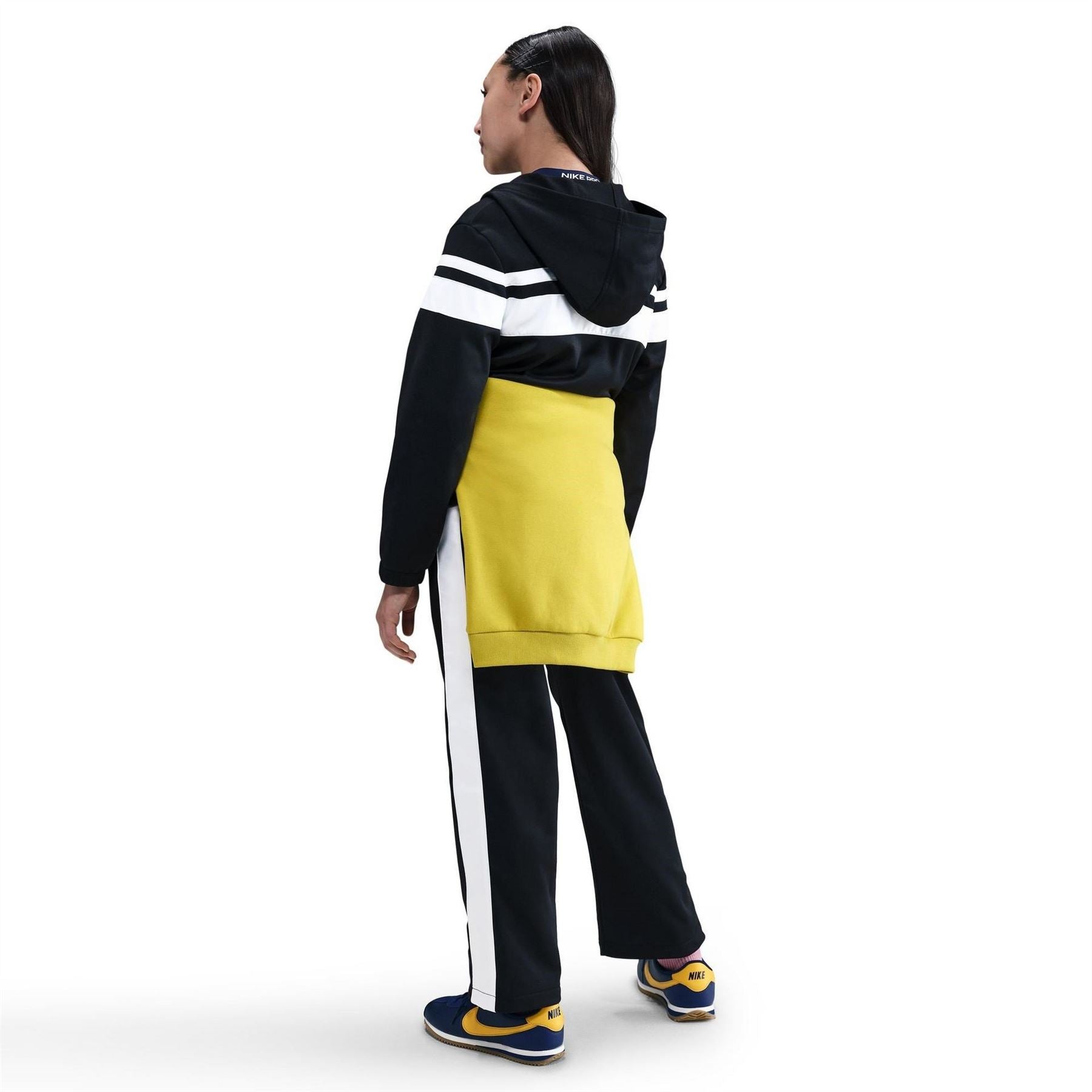 Nike Stripe Patterned Regular Fit Full Track Suit