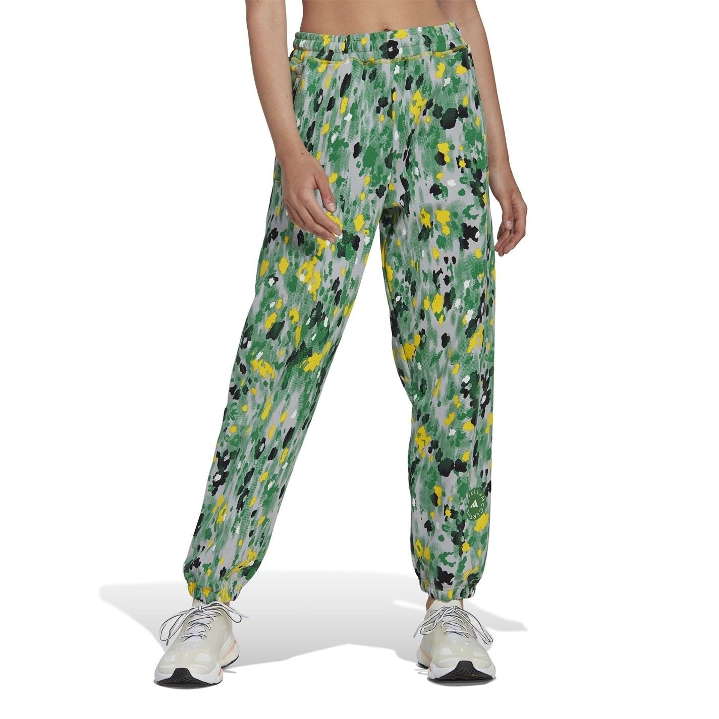 adidas by Stella McCartney Printed Woven Track Joggers