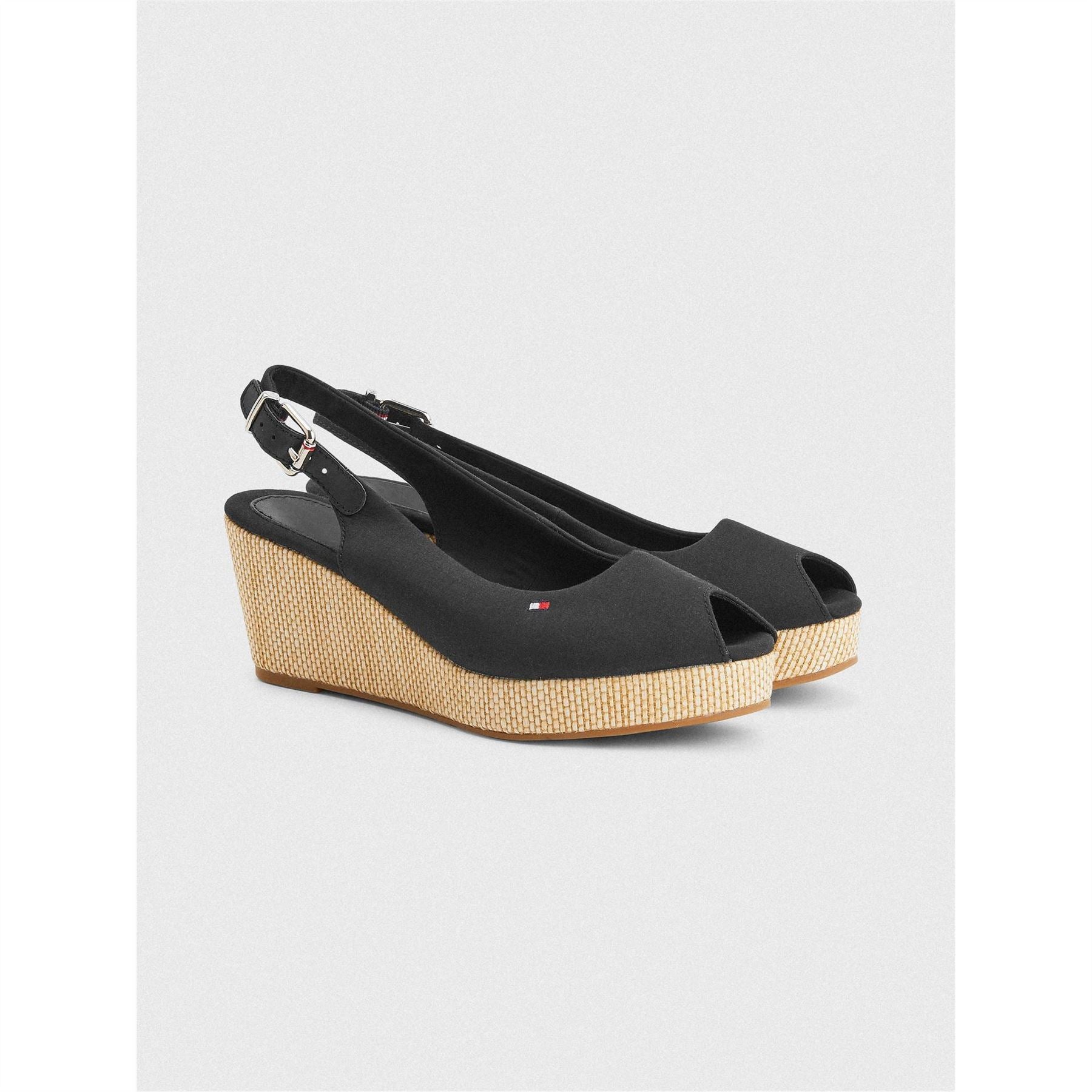 Tommy Hilfiger Elba Sling Back Wedges