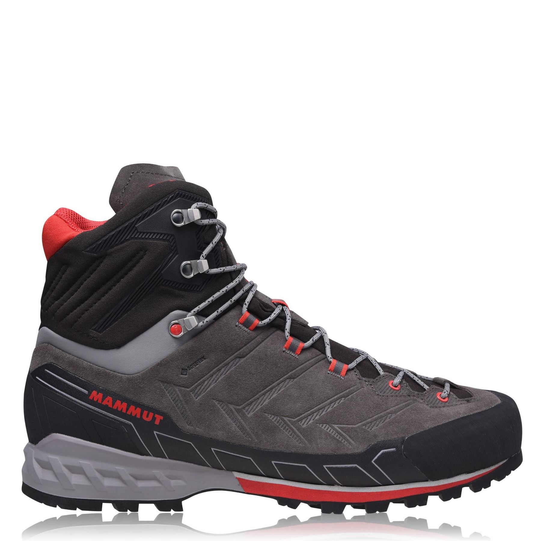 Mammut Waterproof Lace Up Leather Lined Trekking Boots