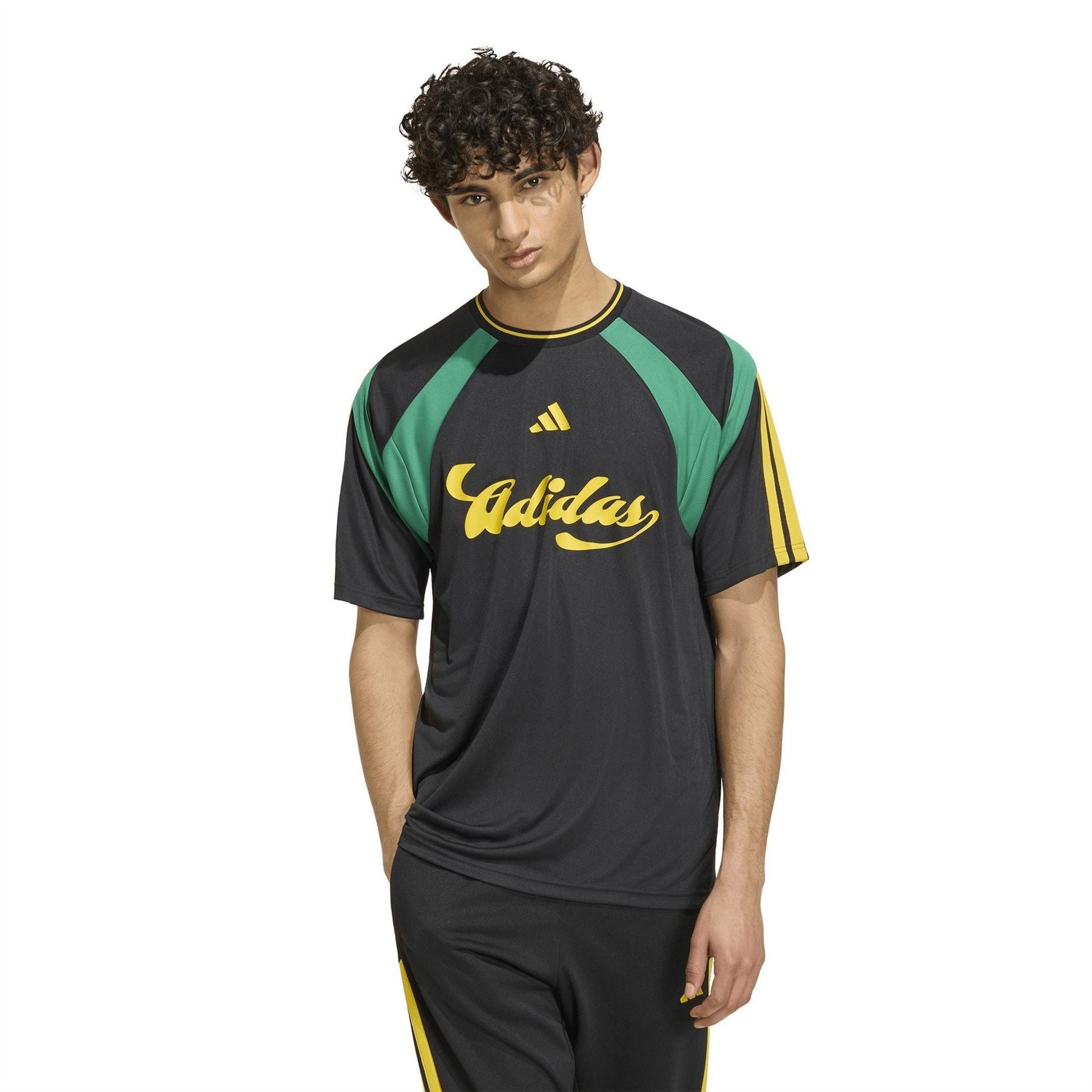 adidas HOT Crew Neck Short Sleeve Raglan Baseball T-Shirt