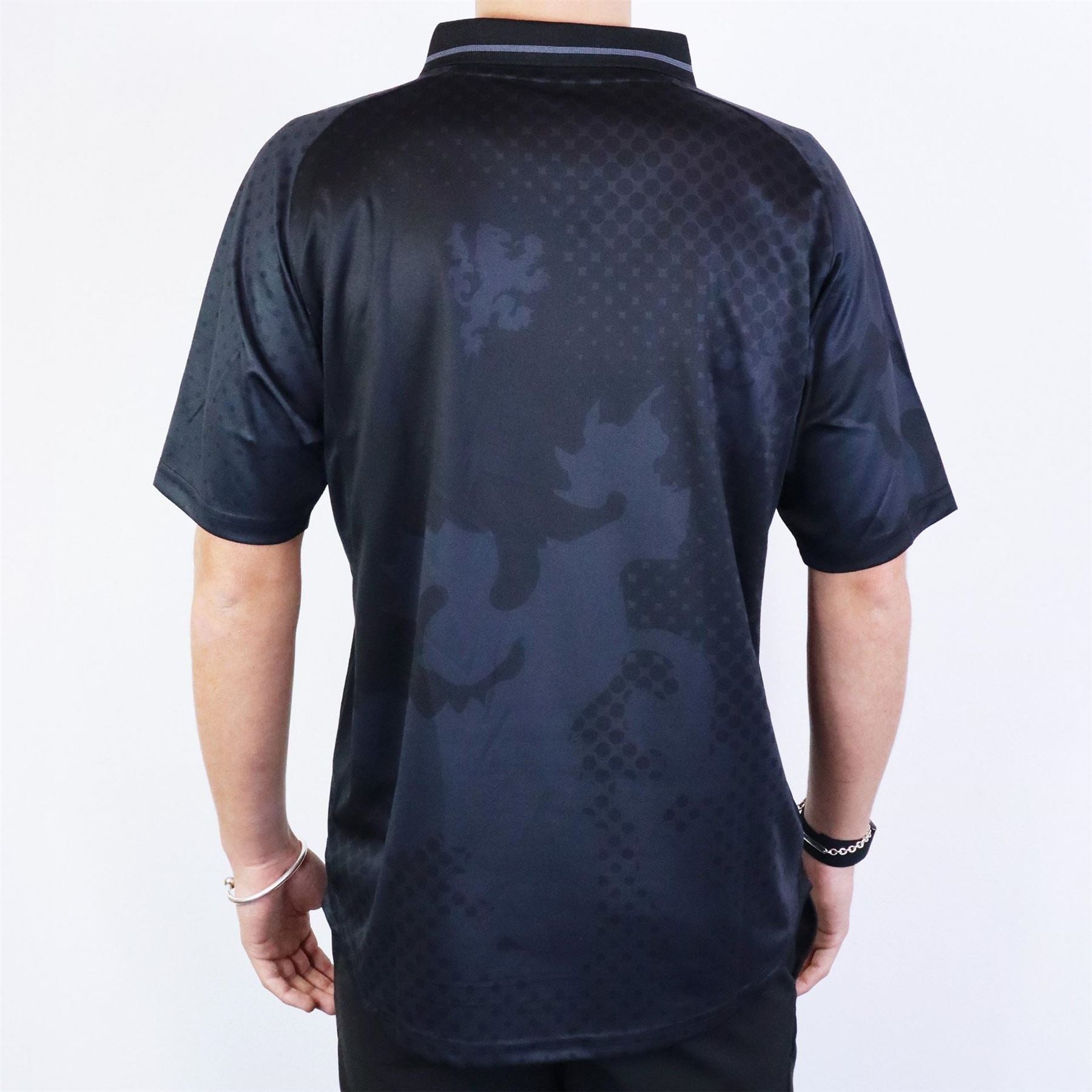 Team Team Rangers Retro Blackout Shirt 02 03