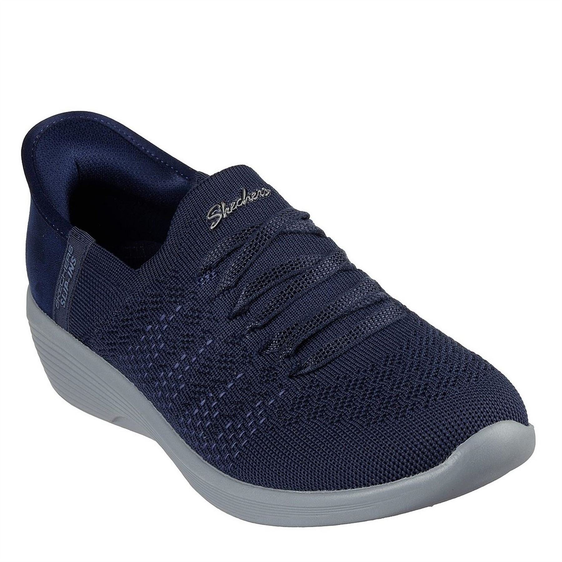 Skechers Womens Arya   Swiftly Slip On Trainers