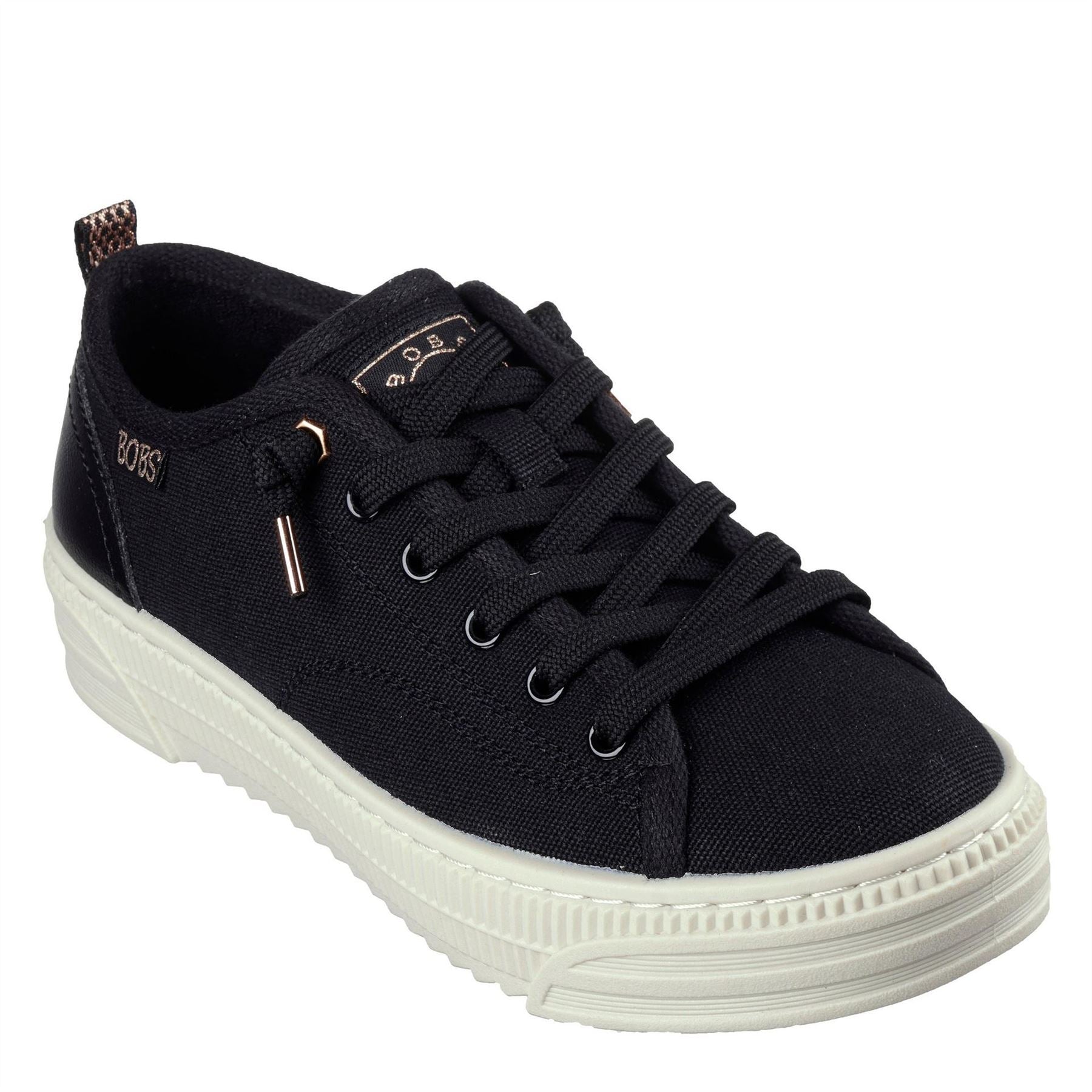Skechers Womens Copa Canvasas Trainers