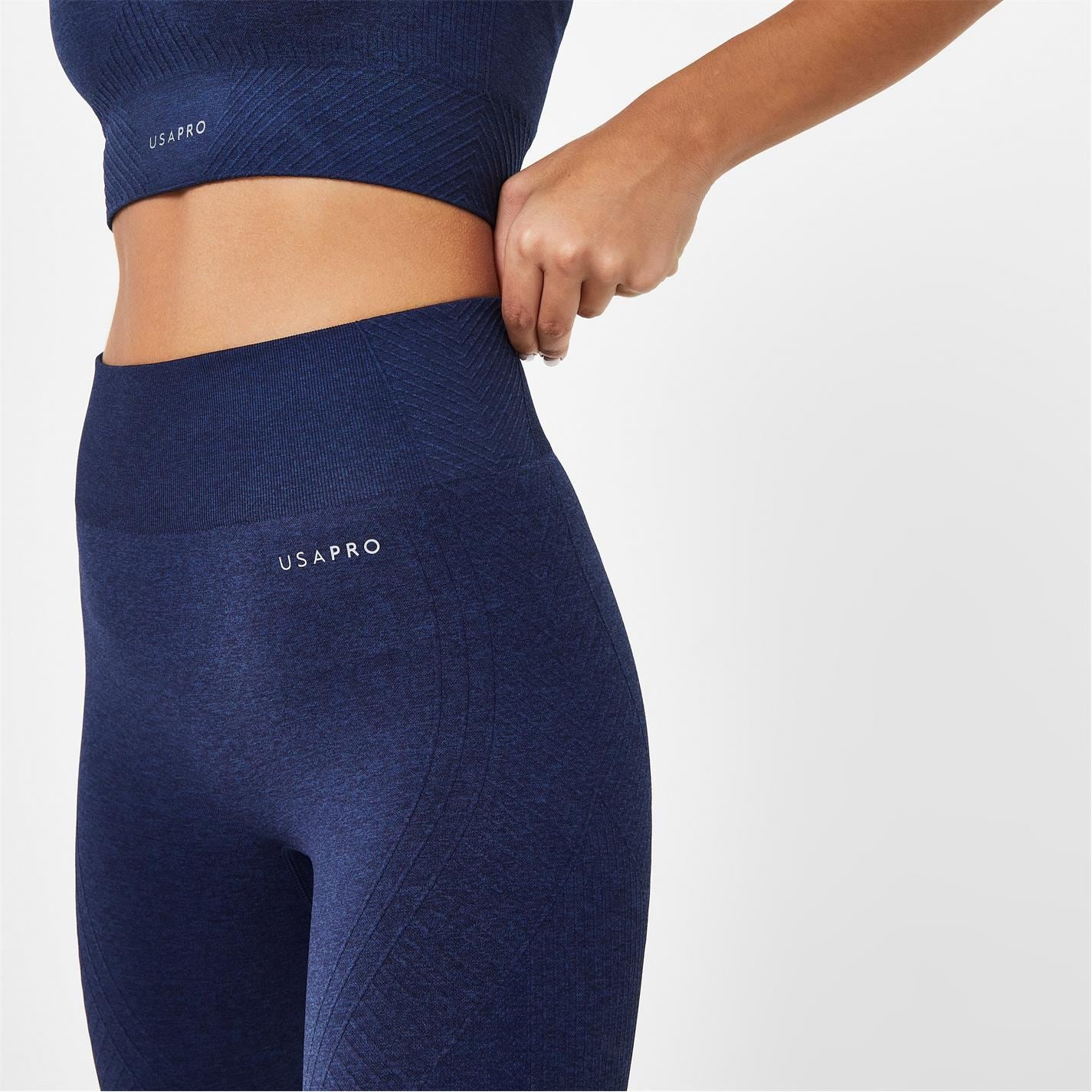 USA Pro Seamless Capri Cropped Leggings