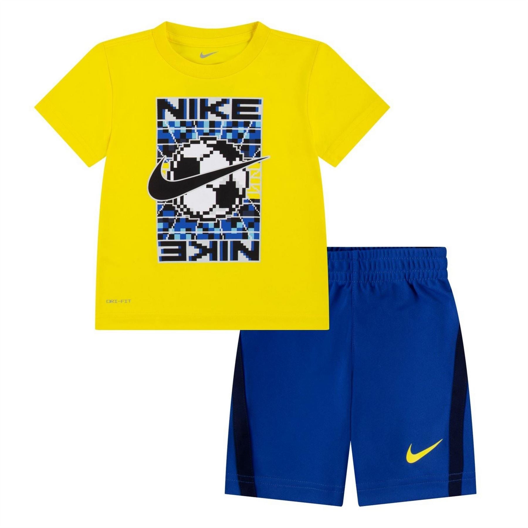 Nike Icon Crew Neck Short Sleeve T-Shirt and Short Set
