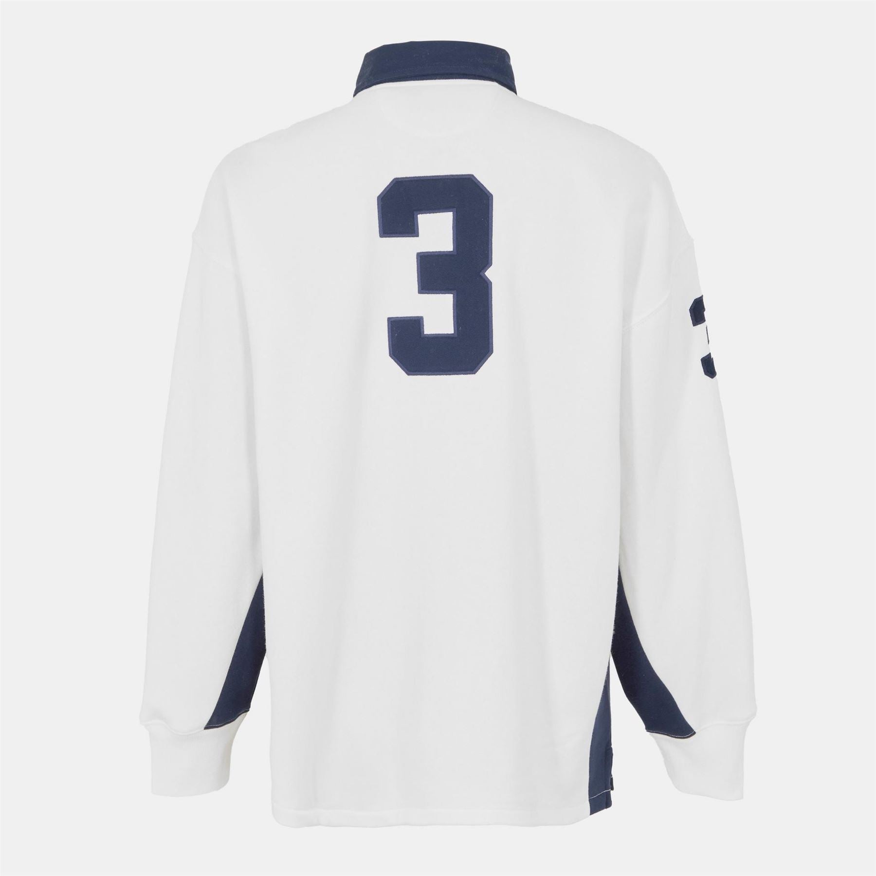 Polo Ralph Lauren Embroidered Collared Neck Long Sleeve Rugby Shirt