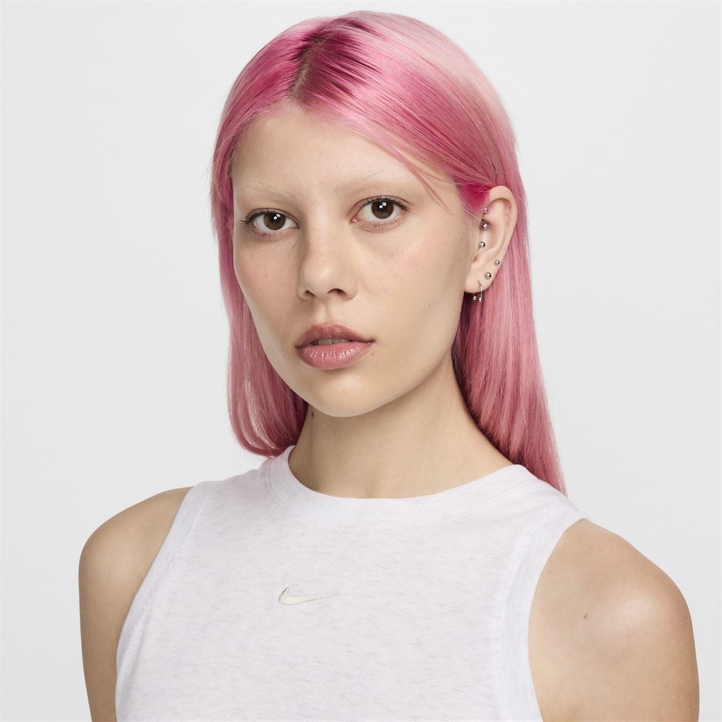 Nike Cropped Crew Neck Regular Fit Tank